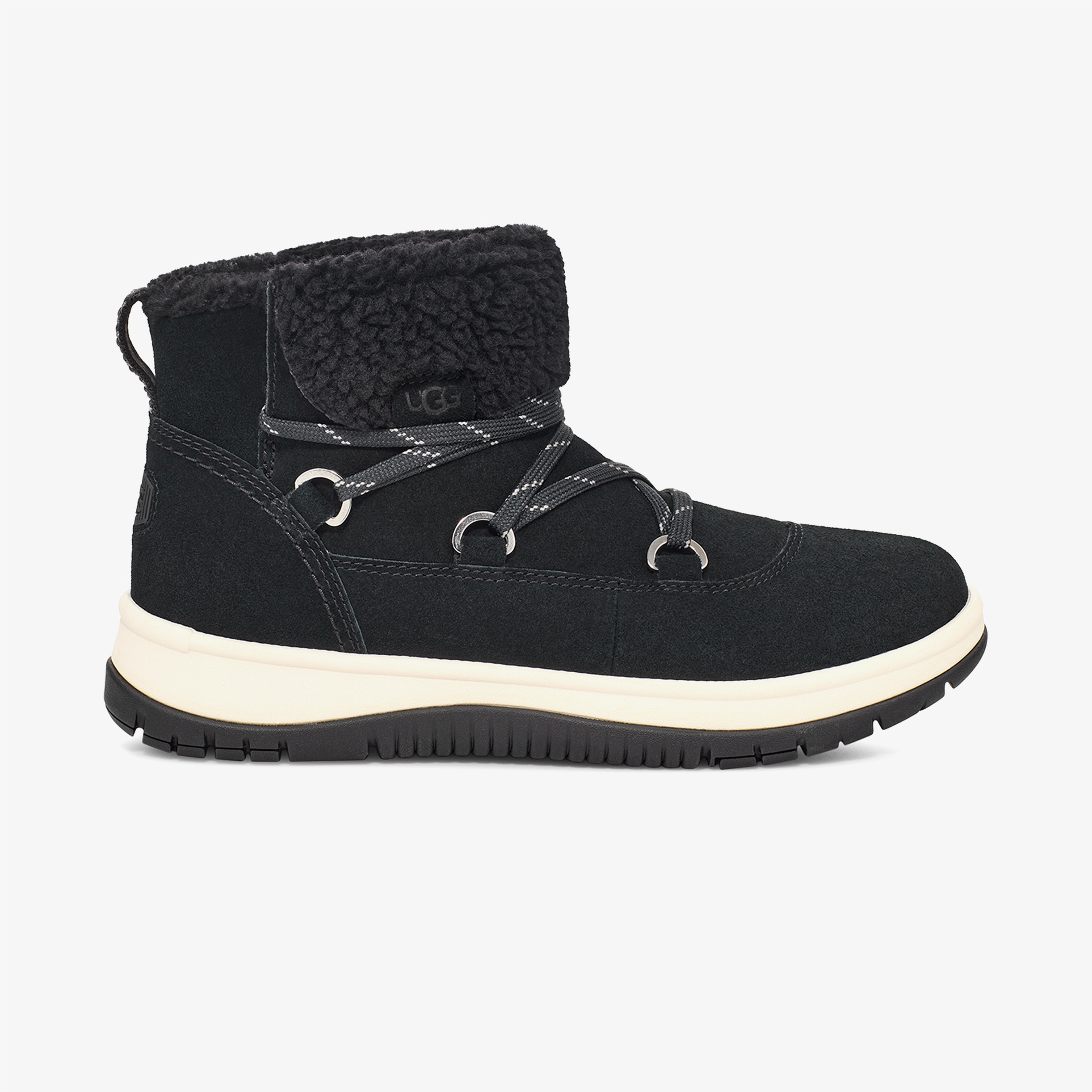 UGG Lakeside Heritage Lace Kadın Siyah Bot