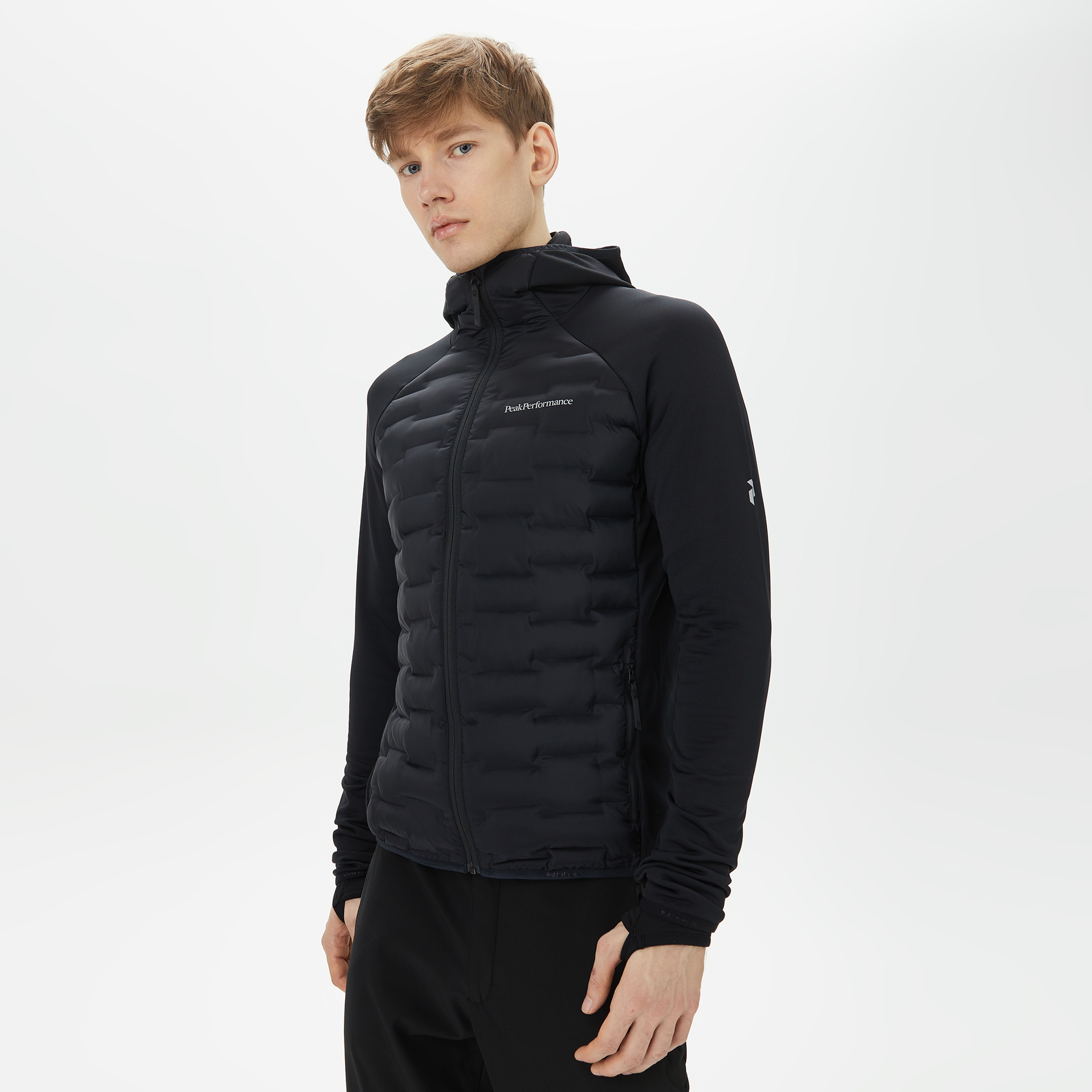Peak Performance Argon Hybrid Hood Erkek Siyah Outdoor Mont