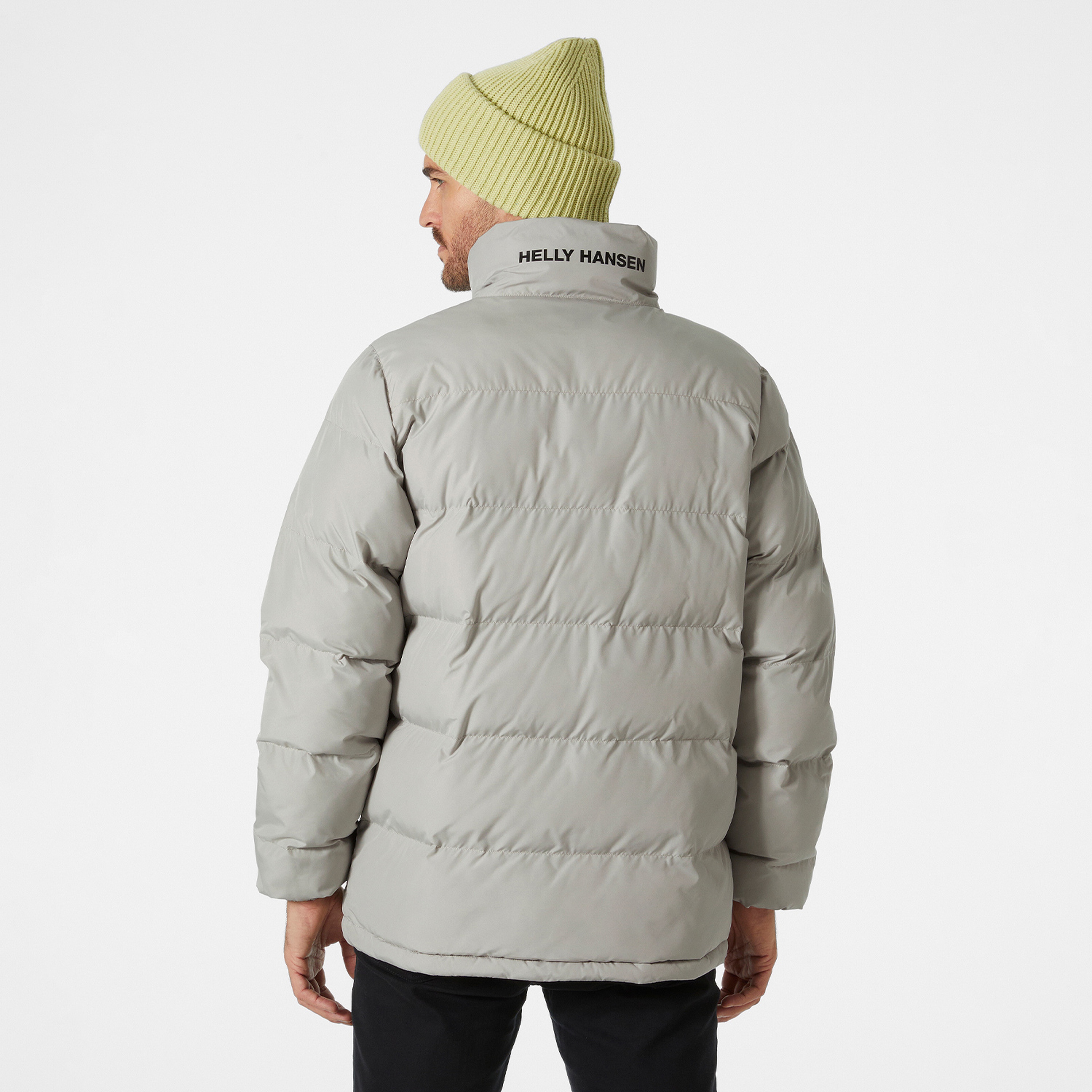 Helly Hansen Yu 23 Reversible Erkek Gri Outdoor Puffer Ceket