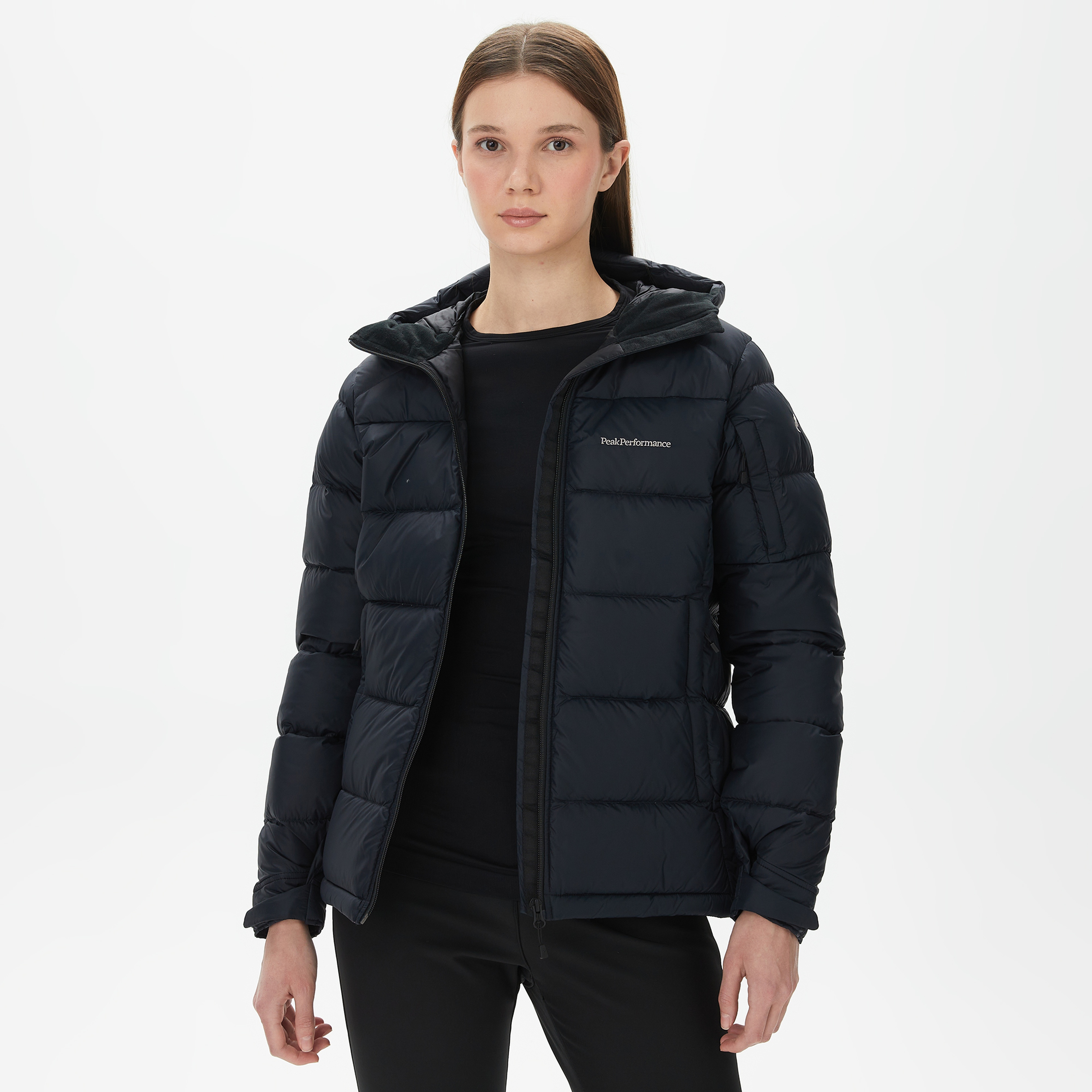 Peak Performance Frost Down Kadın Siyah Outdoor Mont