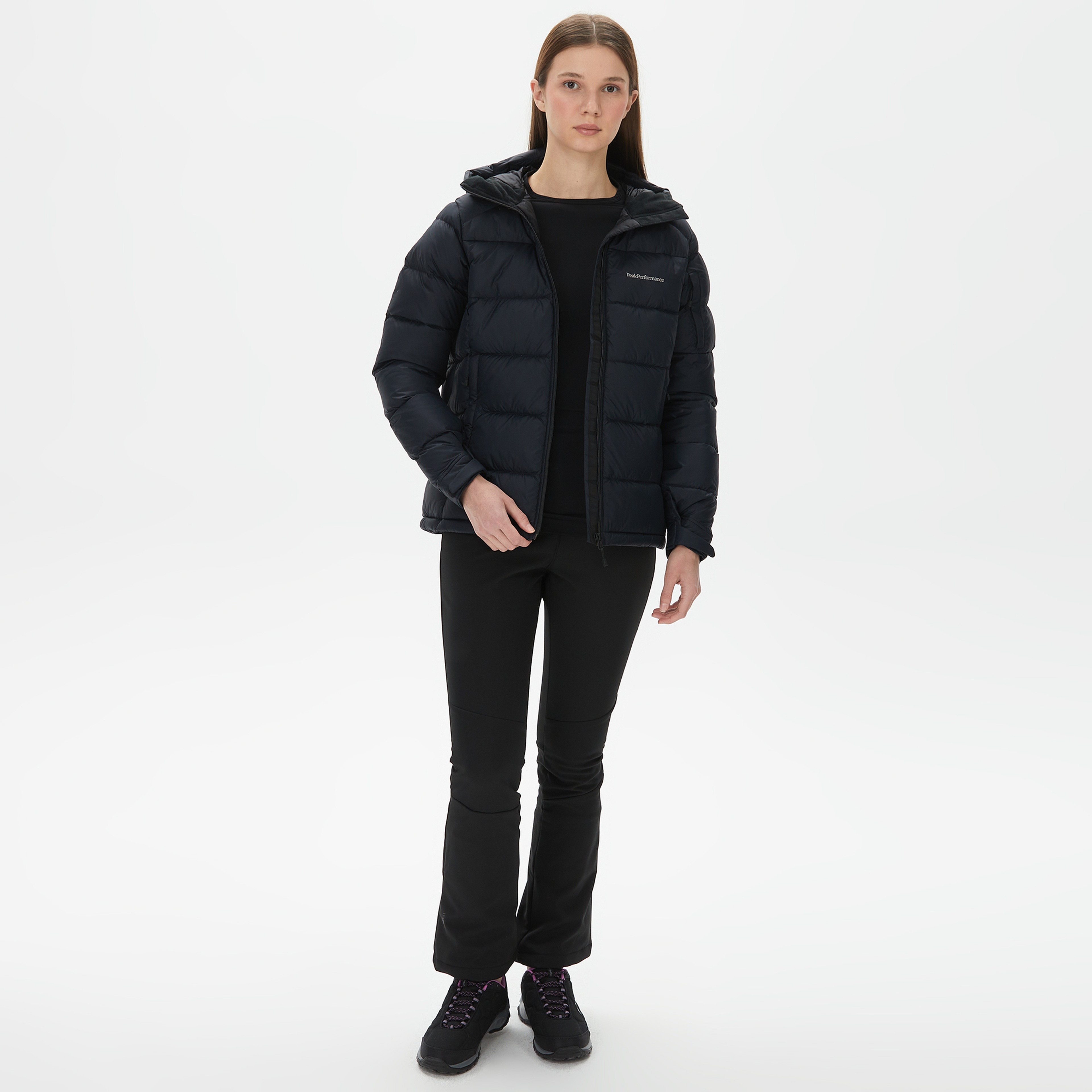 Peak Performance Frost Down Kadın Siyah Outdoor Mont
