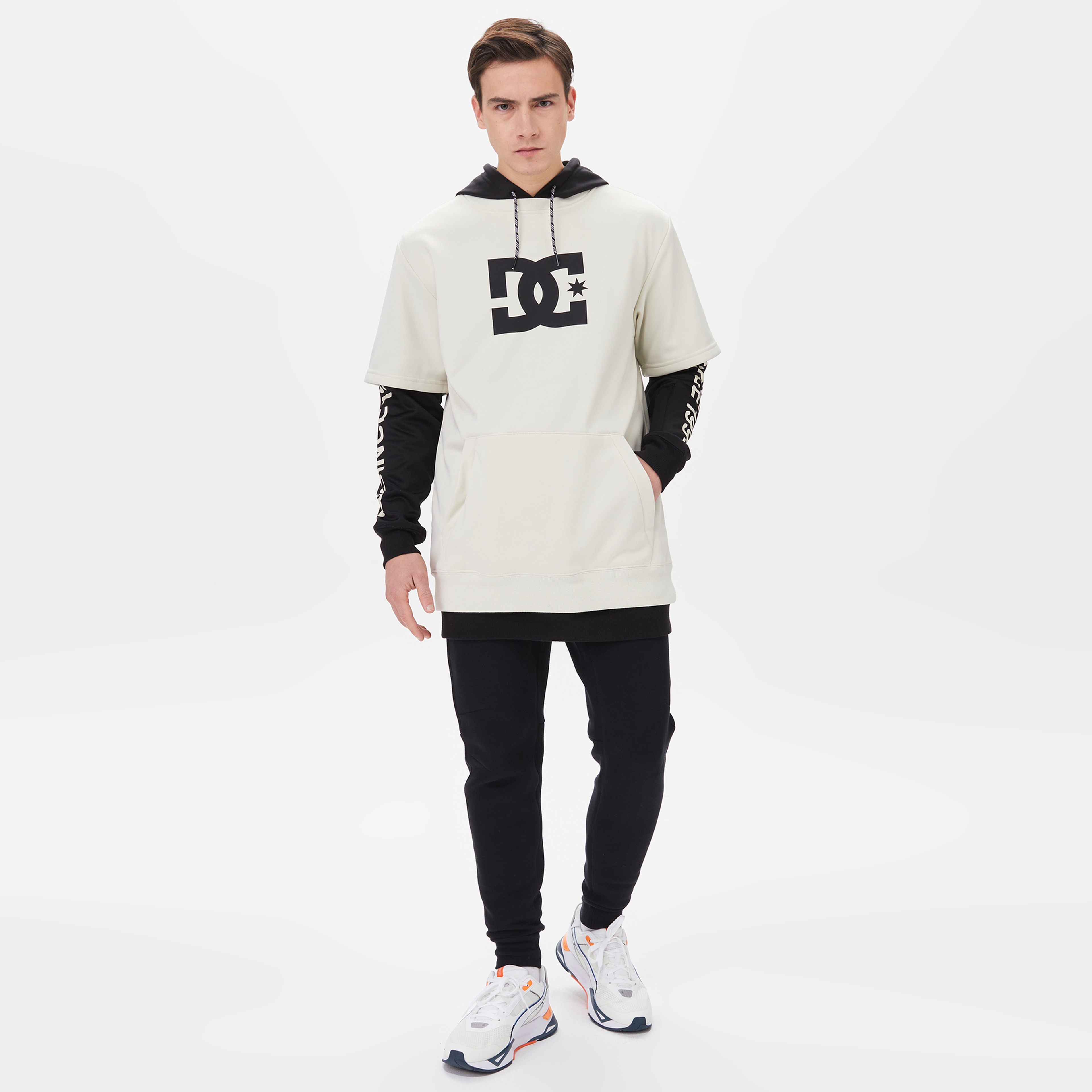 Dc 43 Anorak Erkek Siyah Outdoor Mont