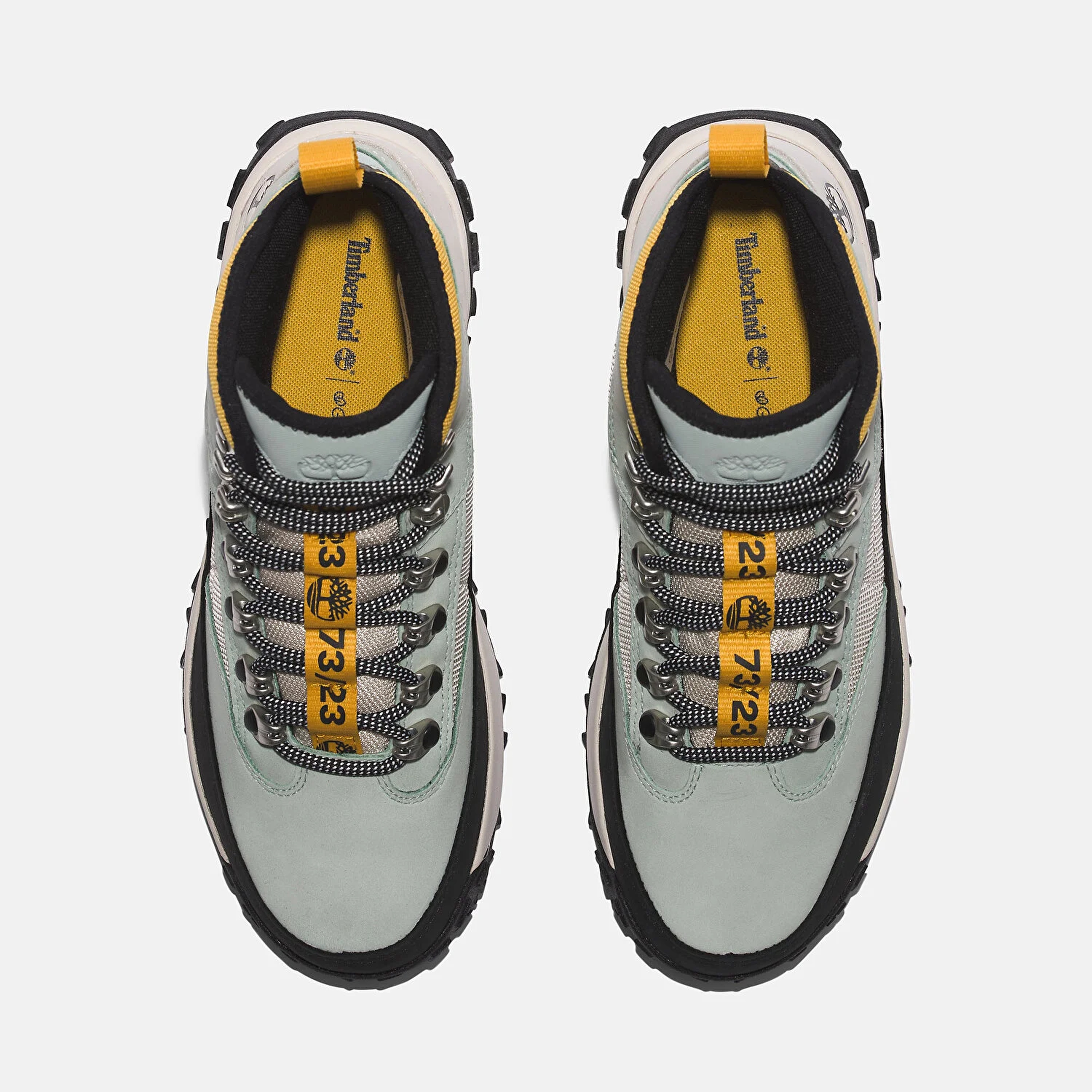 Timberland Mid Lace Up Waterproof Kadın Gri Bot