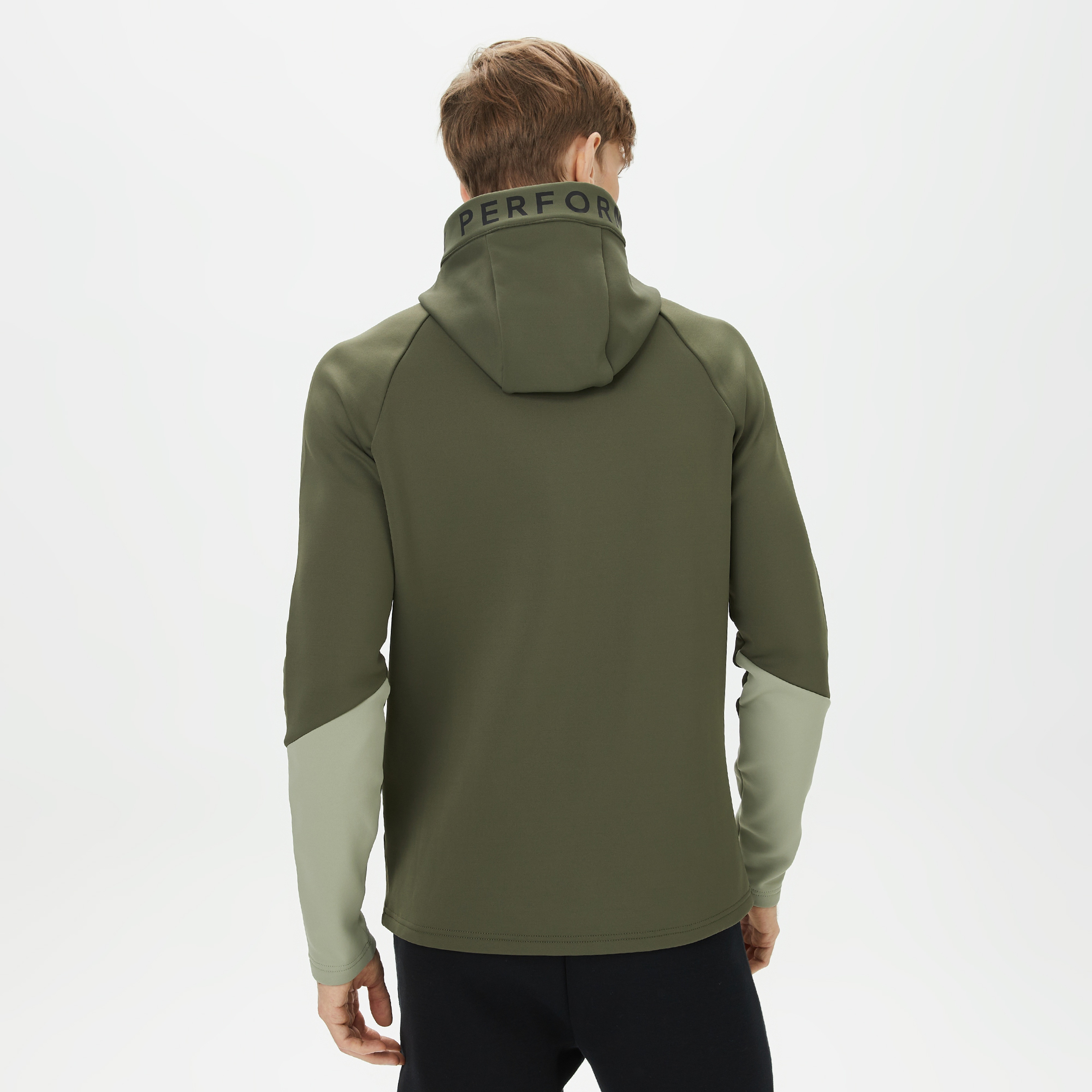 Peak Performance Rider Zip Hood Erkek Yeşil Outdoor Ceket