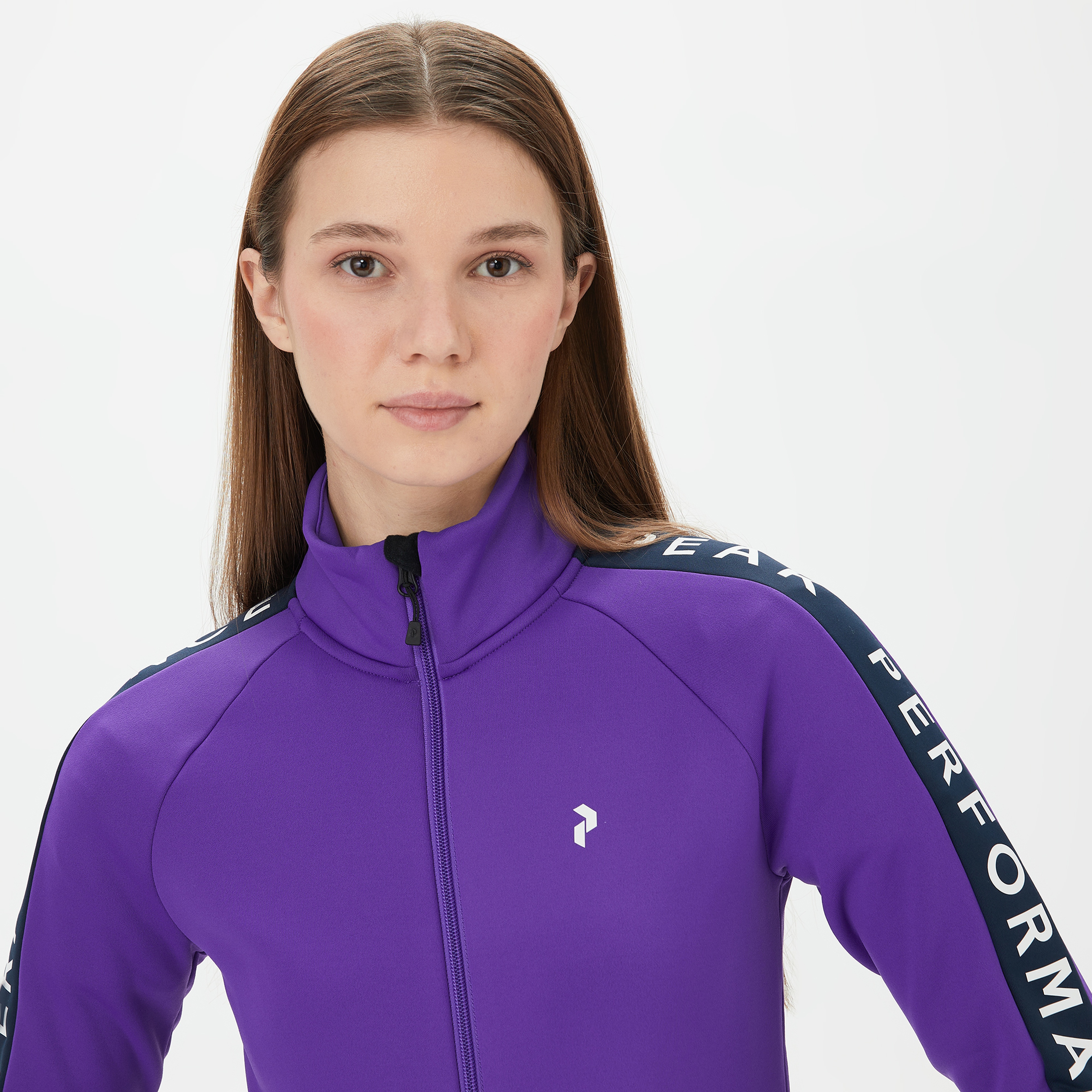 Peak Performance Rider Zip Kadın Mor Outdoor Ceket