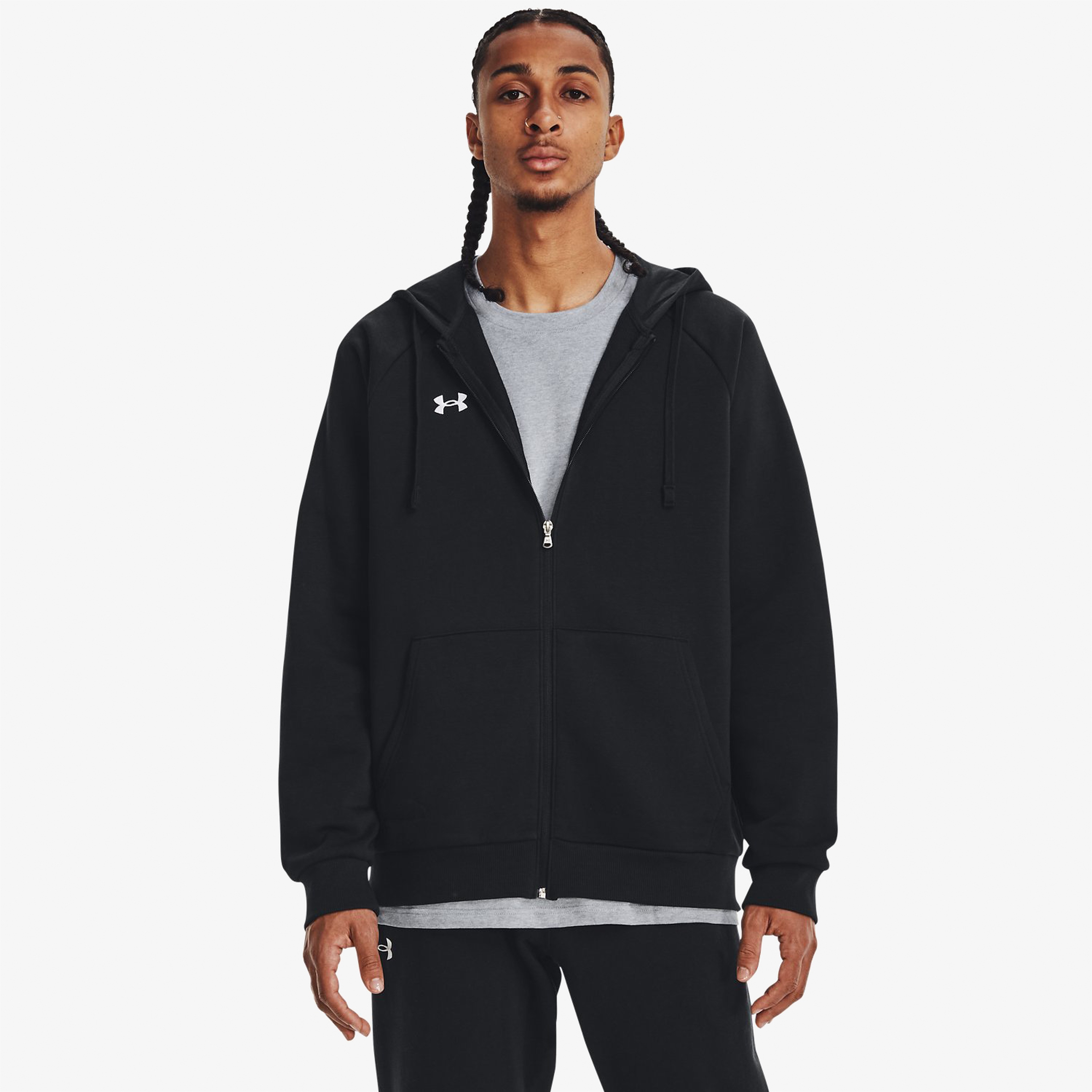Under Armour Erkek Siyah Sweatshirt