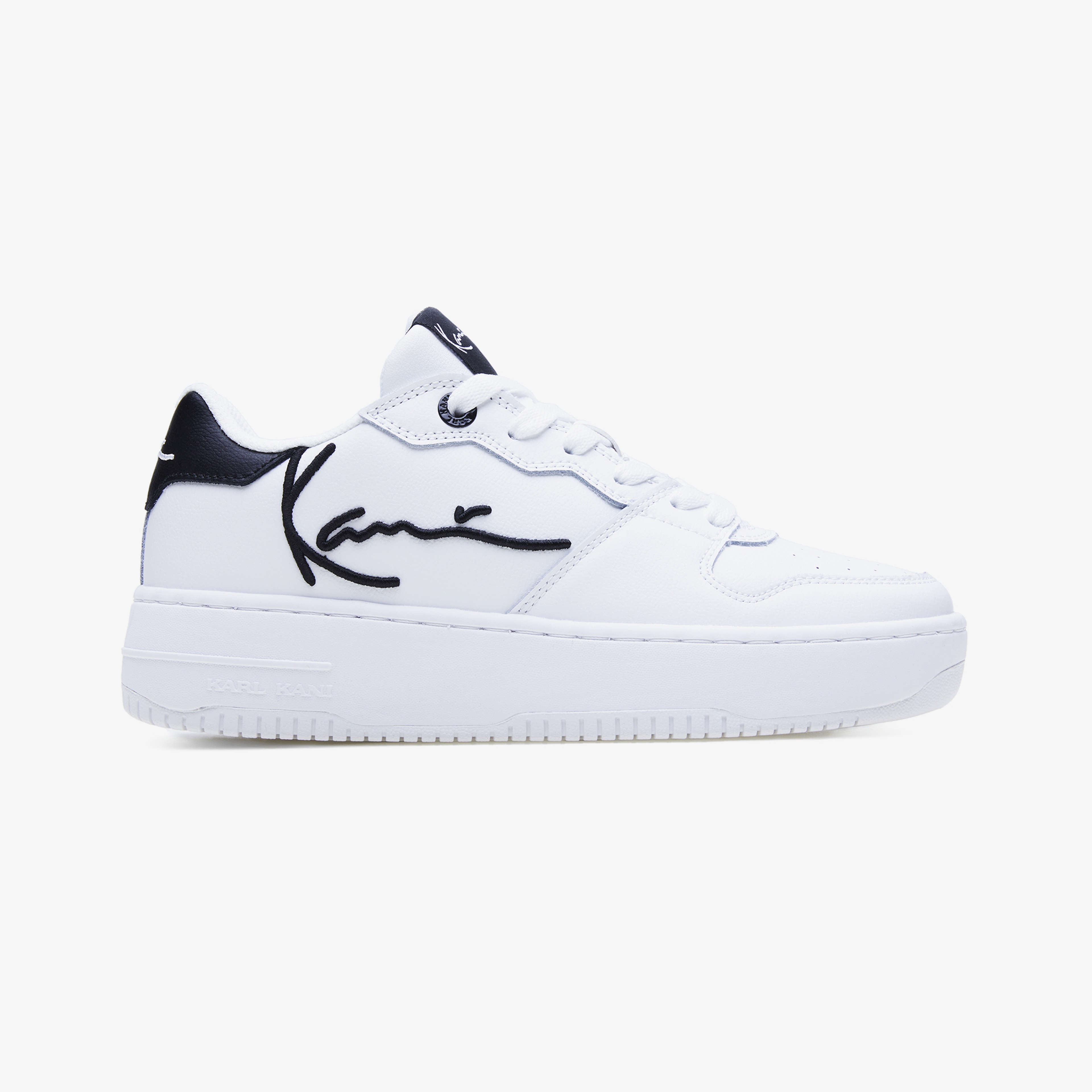 Karl Kani 89 UP LOGO Kadın Beyaz/Siyah Sneaker