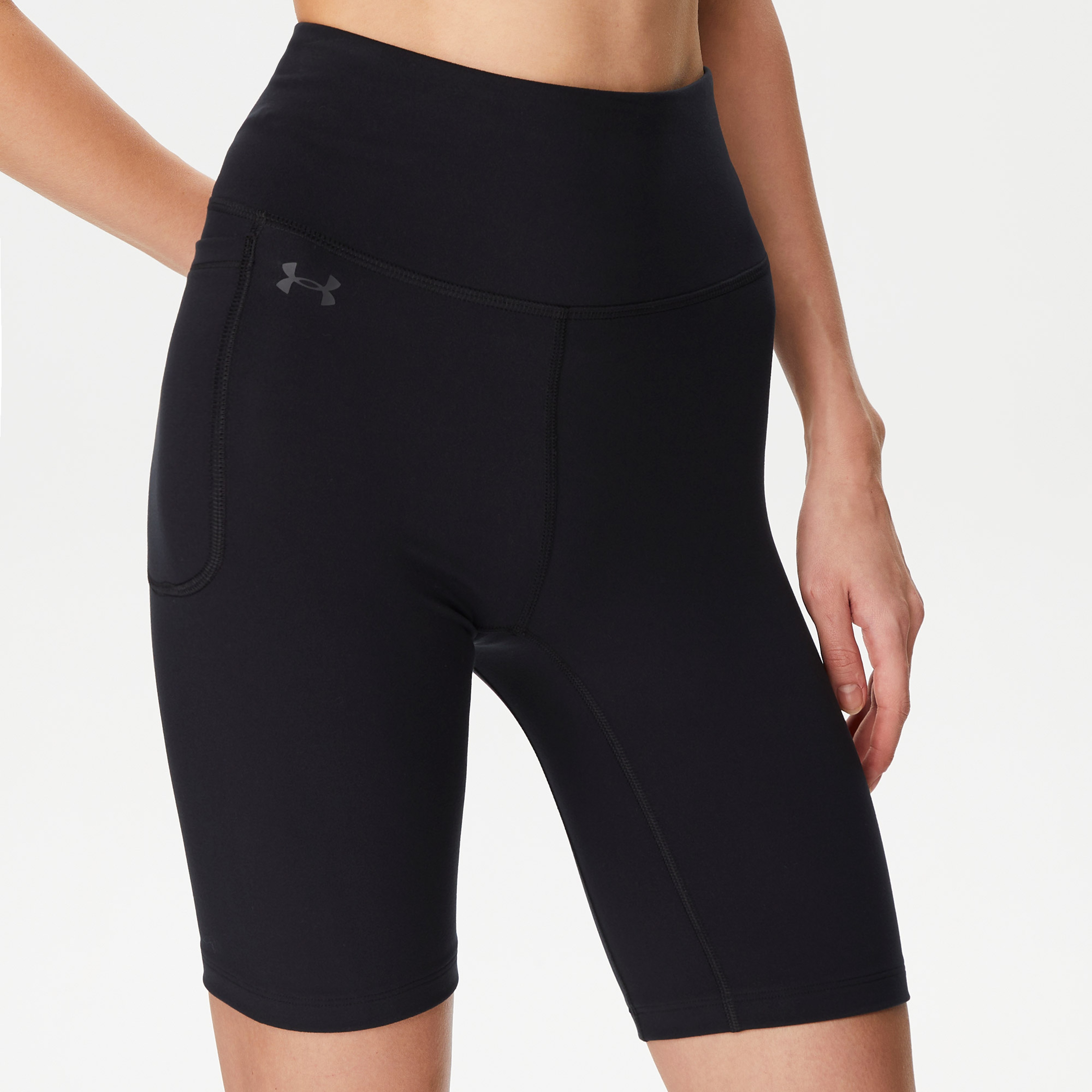 Under Armour Motion Kadın Siyah Bisiklet Şortu