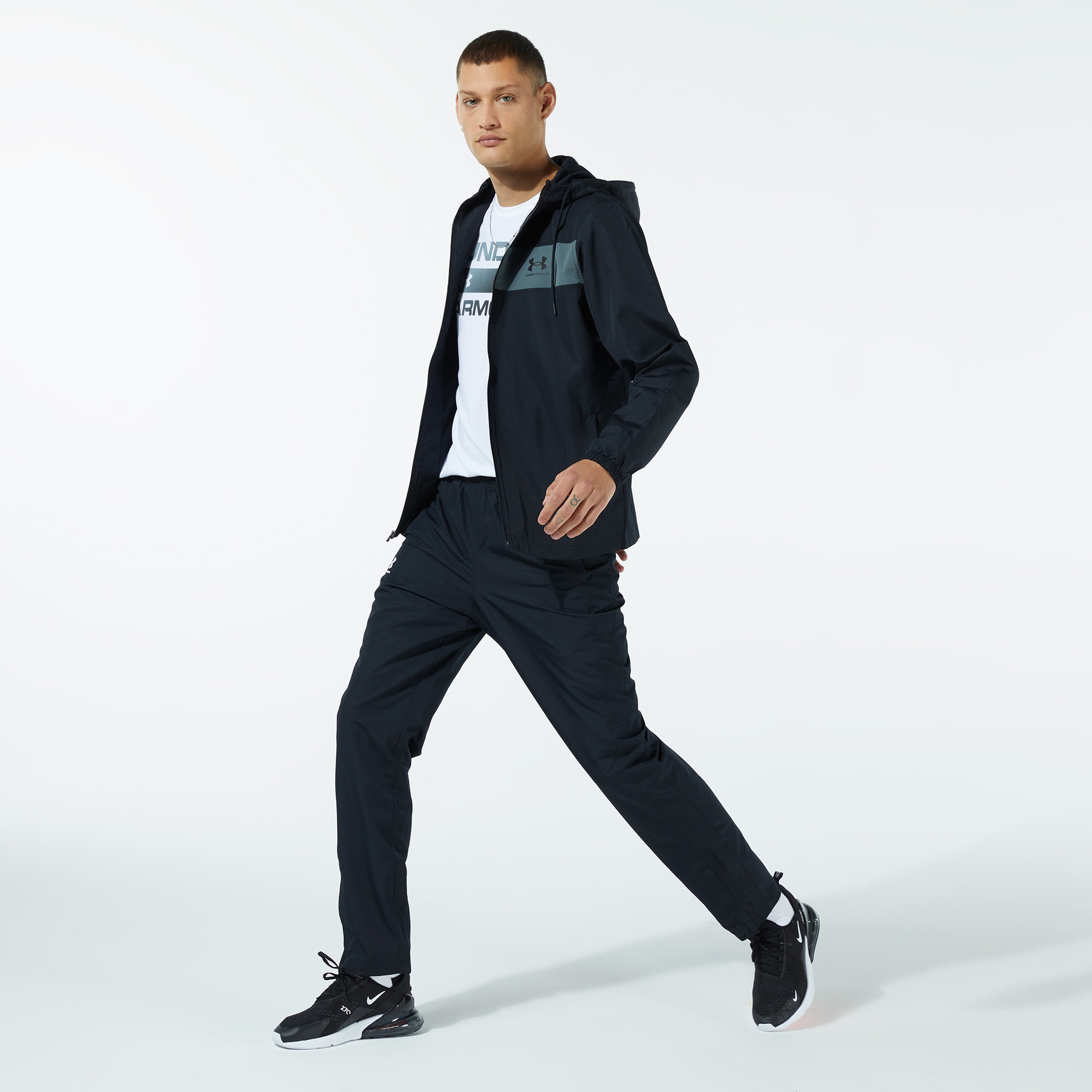 Under Armour Windbreaker Erkek Siyah Rüzgarlık