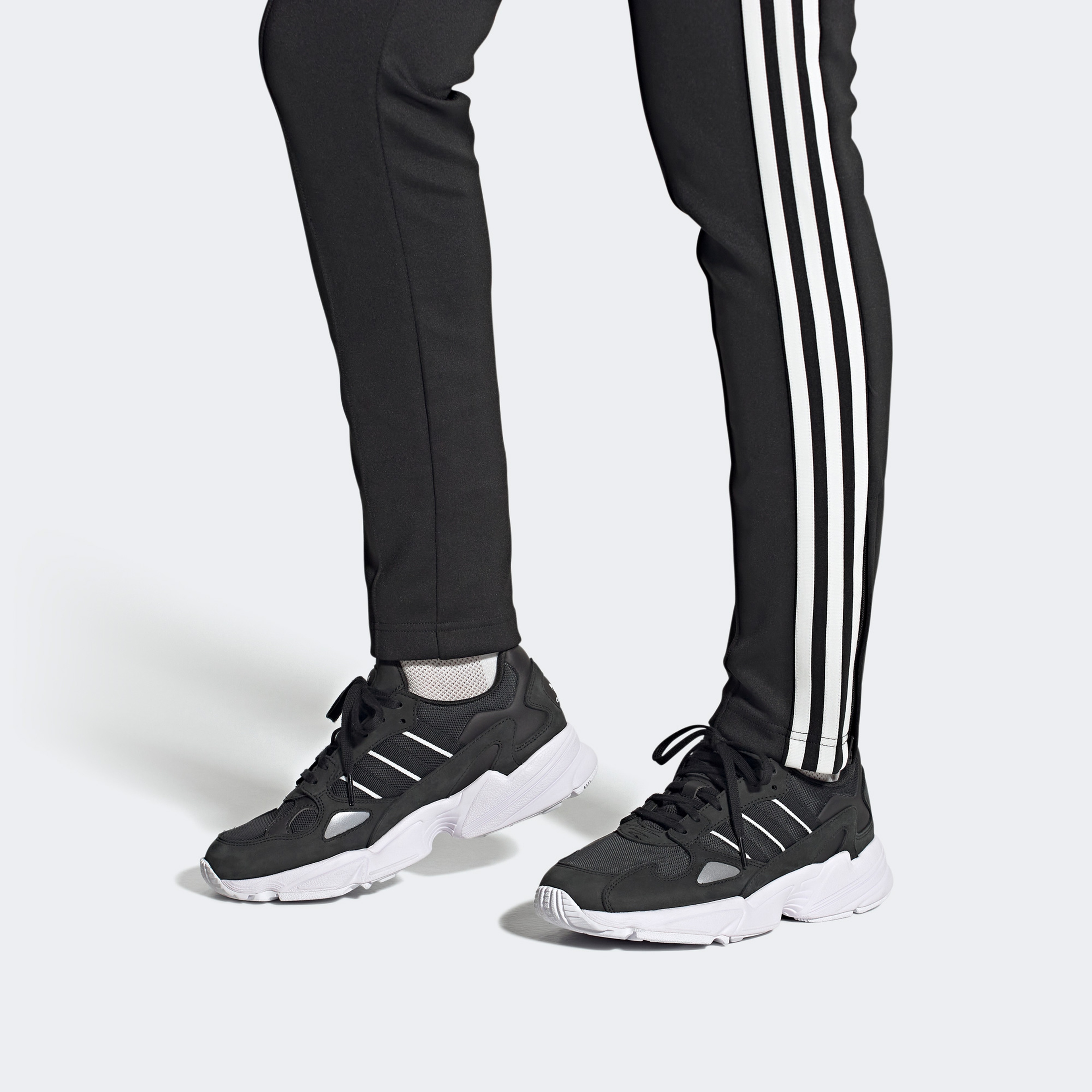 adidas Falcon  Kadın Siyah Spor Ayakkabı