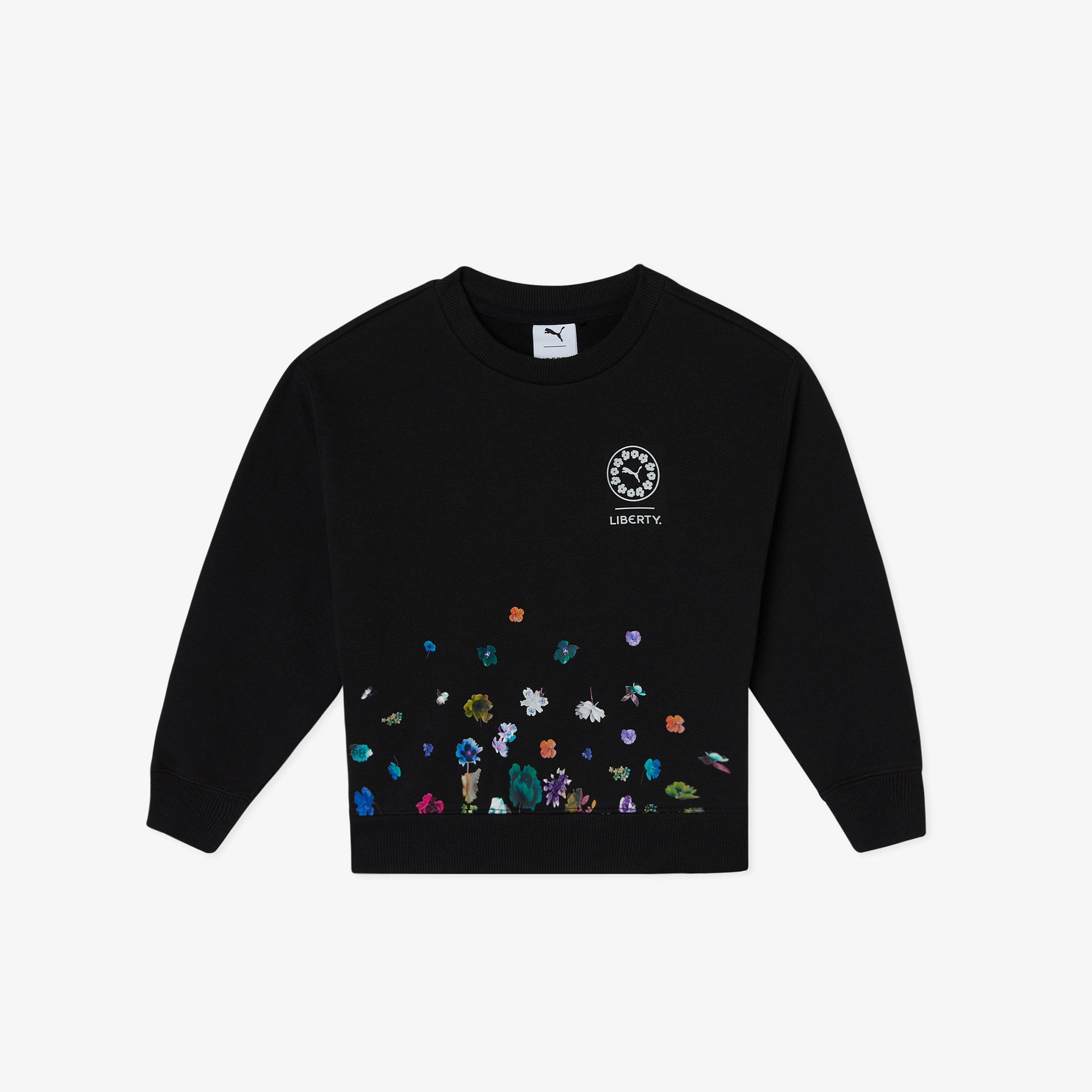 Puma X LIBERTY Çocuk Siyah Sweatshirt
