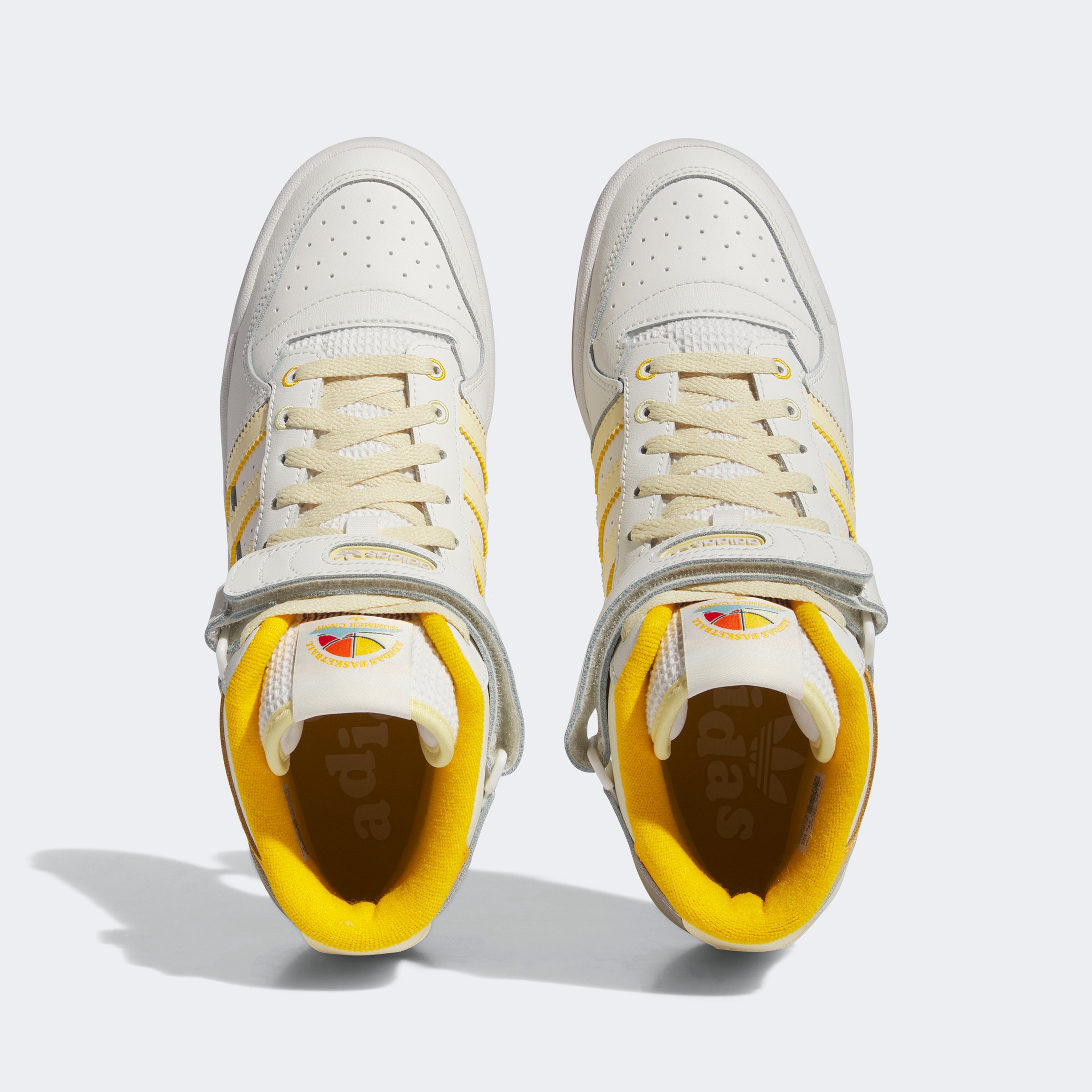 adidas Forum Mid Unisex Beyaz/Sarı Spor Ayakkabı