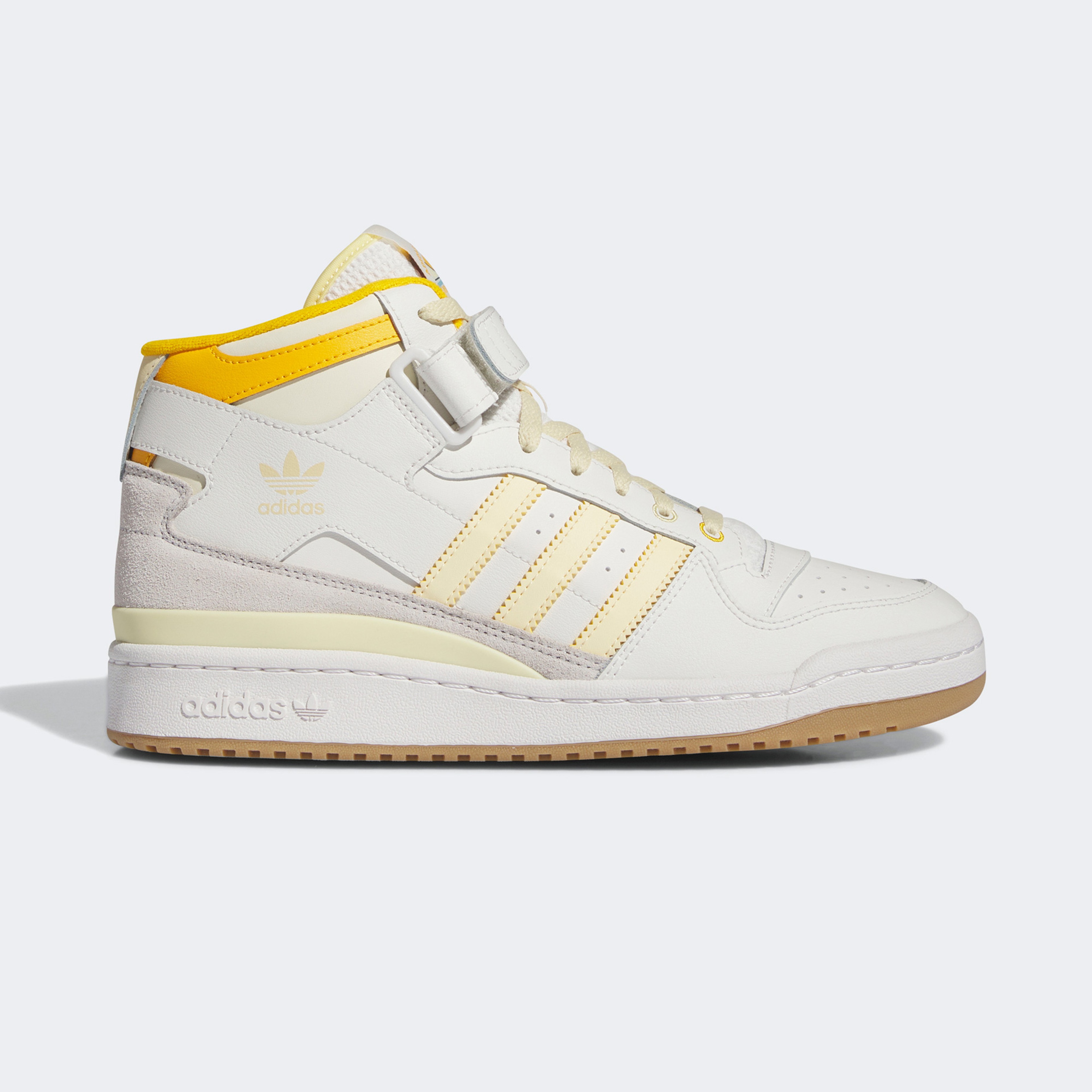 adidas Forum Mid Unisex Beyaz/Sarı Spor Ayakkabı