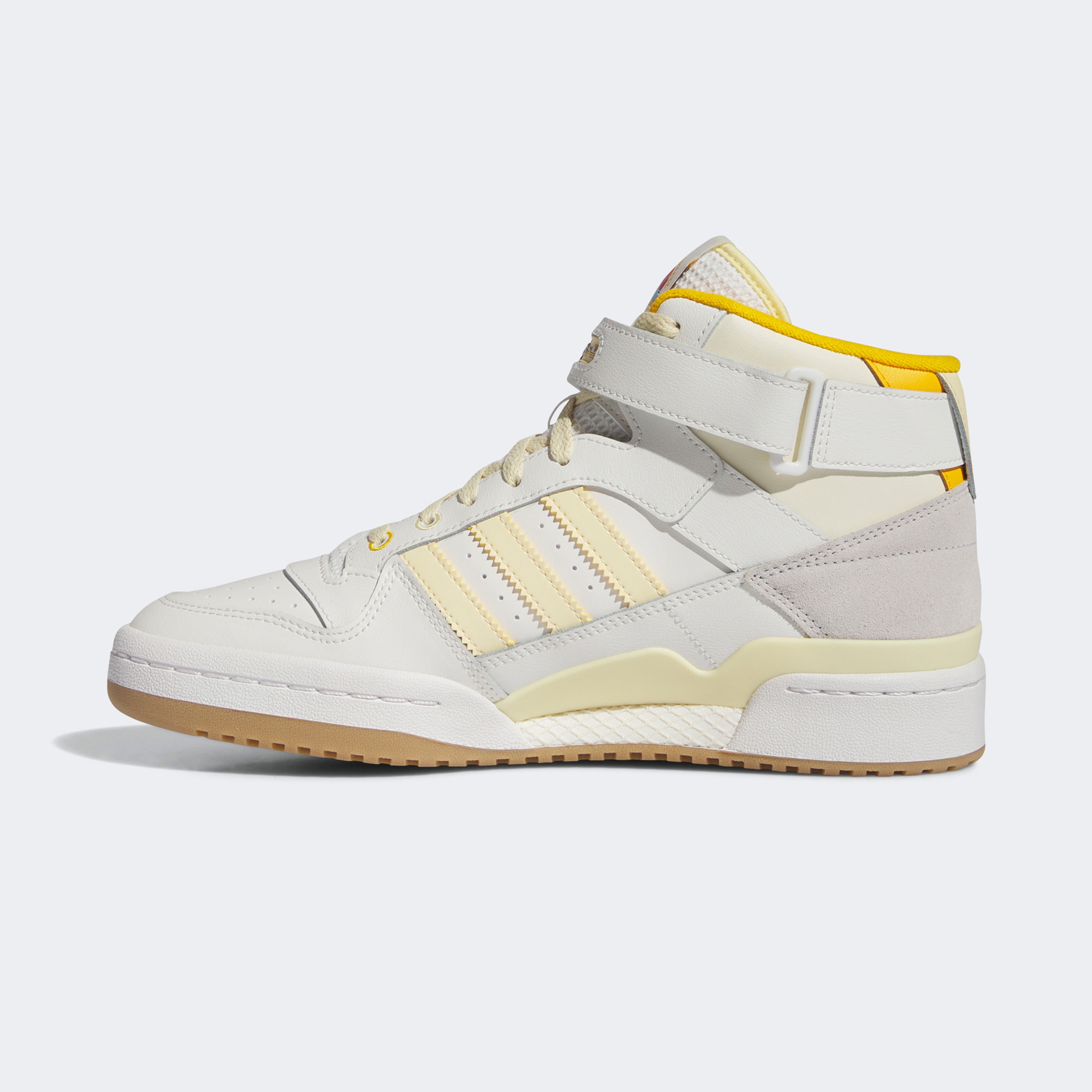 adidas Forum Mid Unisex Beyaz/Sarı Spor Ayakkabı