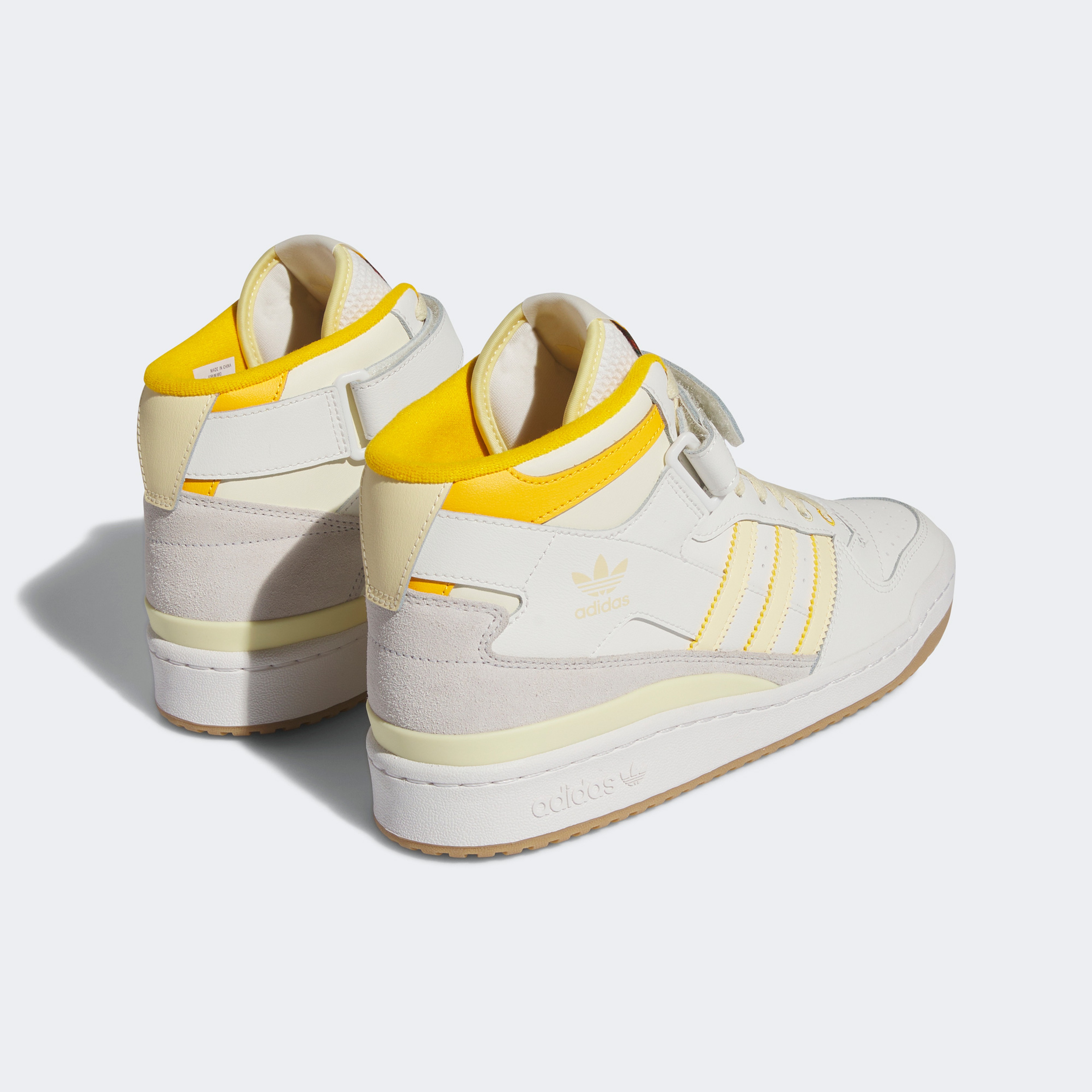 adidas Forum Mid Unisex Beyaz/Sarı Spor Ayakkabı