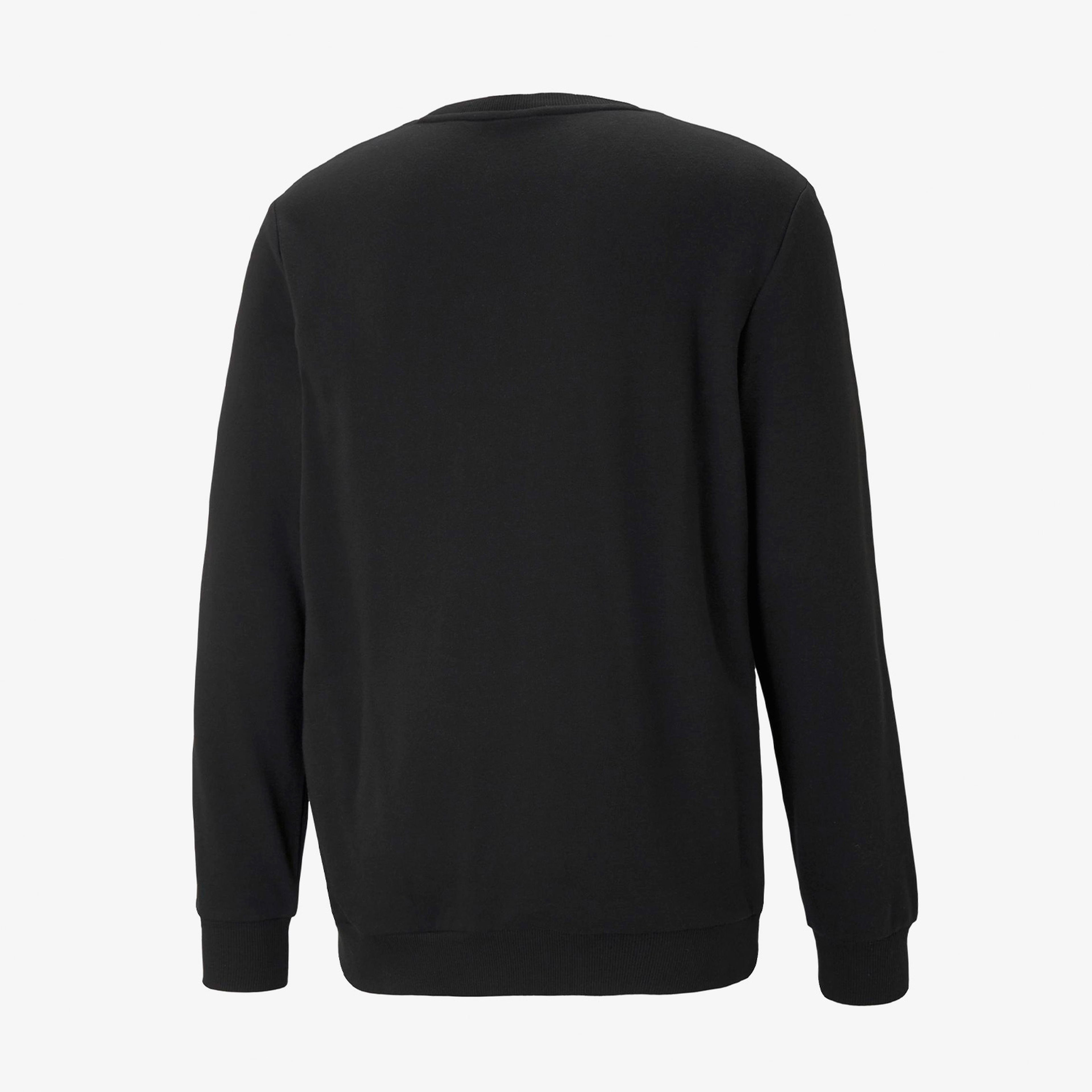 Puma Sweater Essentials Big Logo Crew Grey Erkek Siyah Sweatshirt