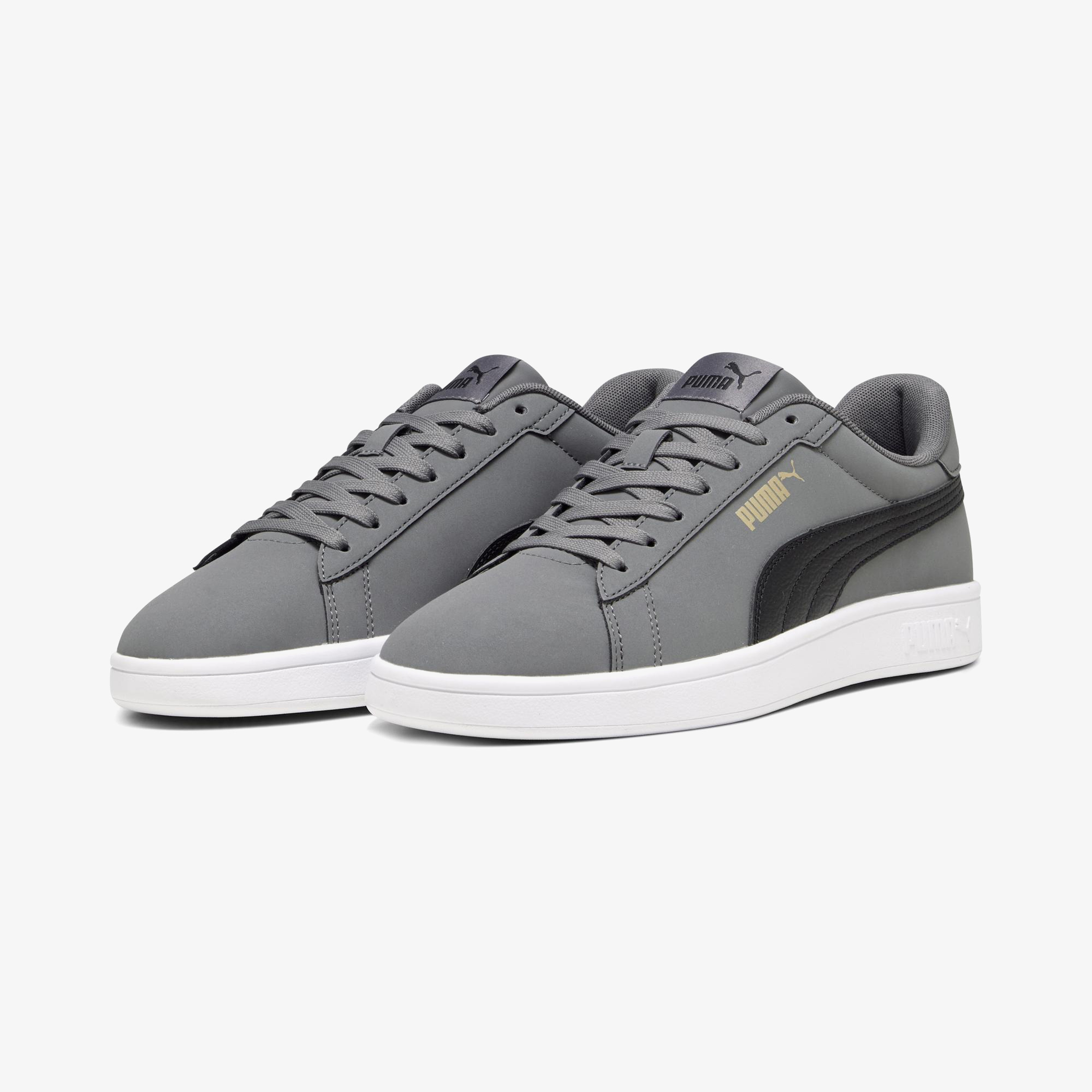 Puma Smash 3.0 Erkek Gri Günlük Spor Ayakkabı