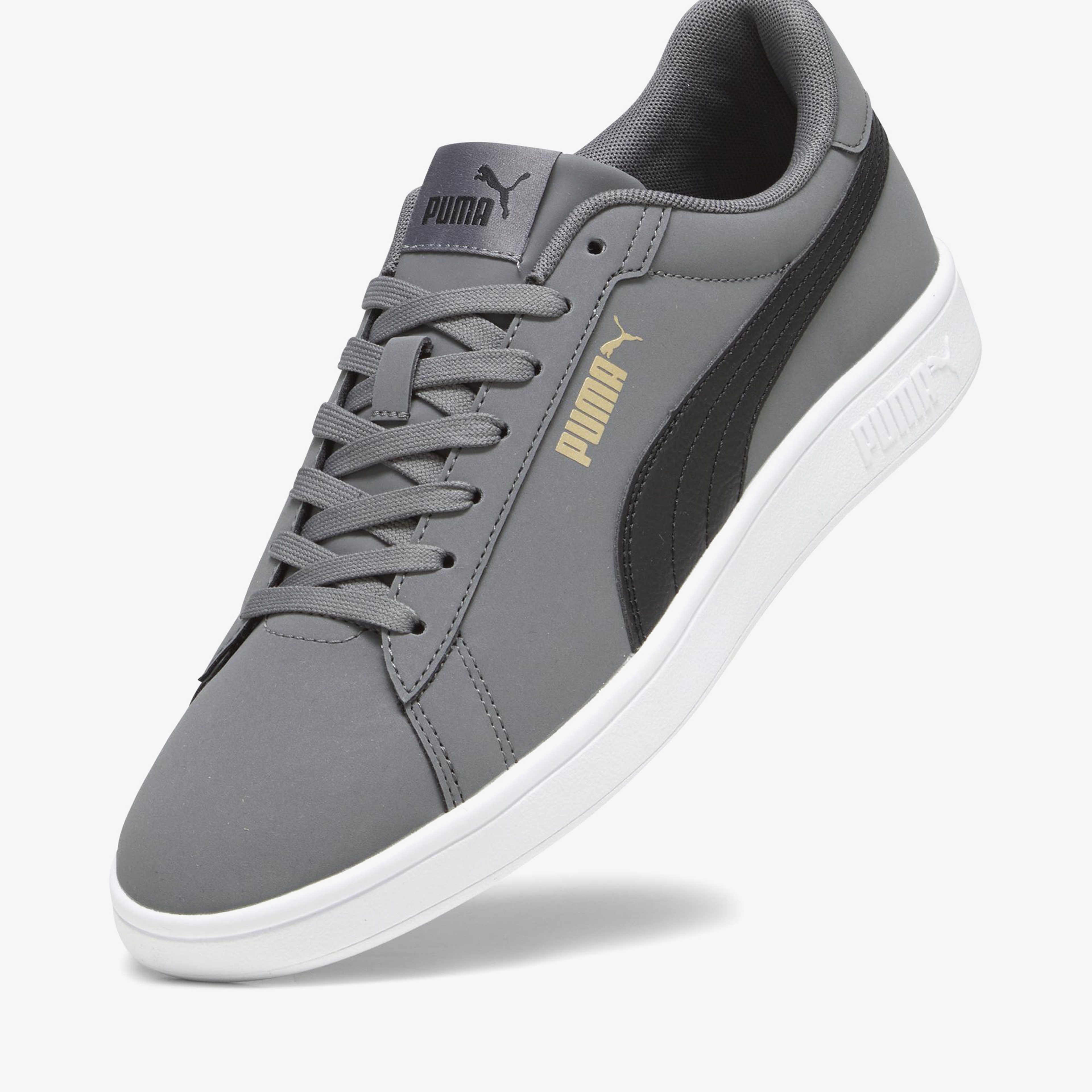 Puma Smash 3.0 Erkek Gri Günlük Spor Ayakkabı
