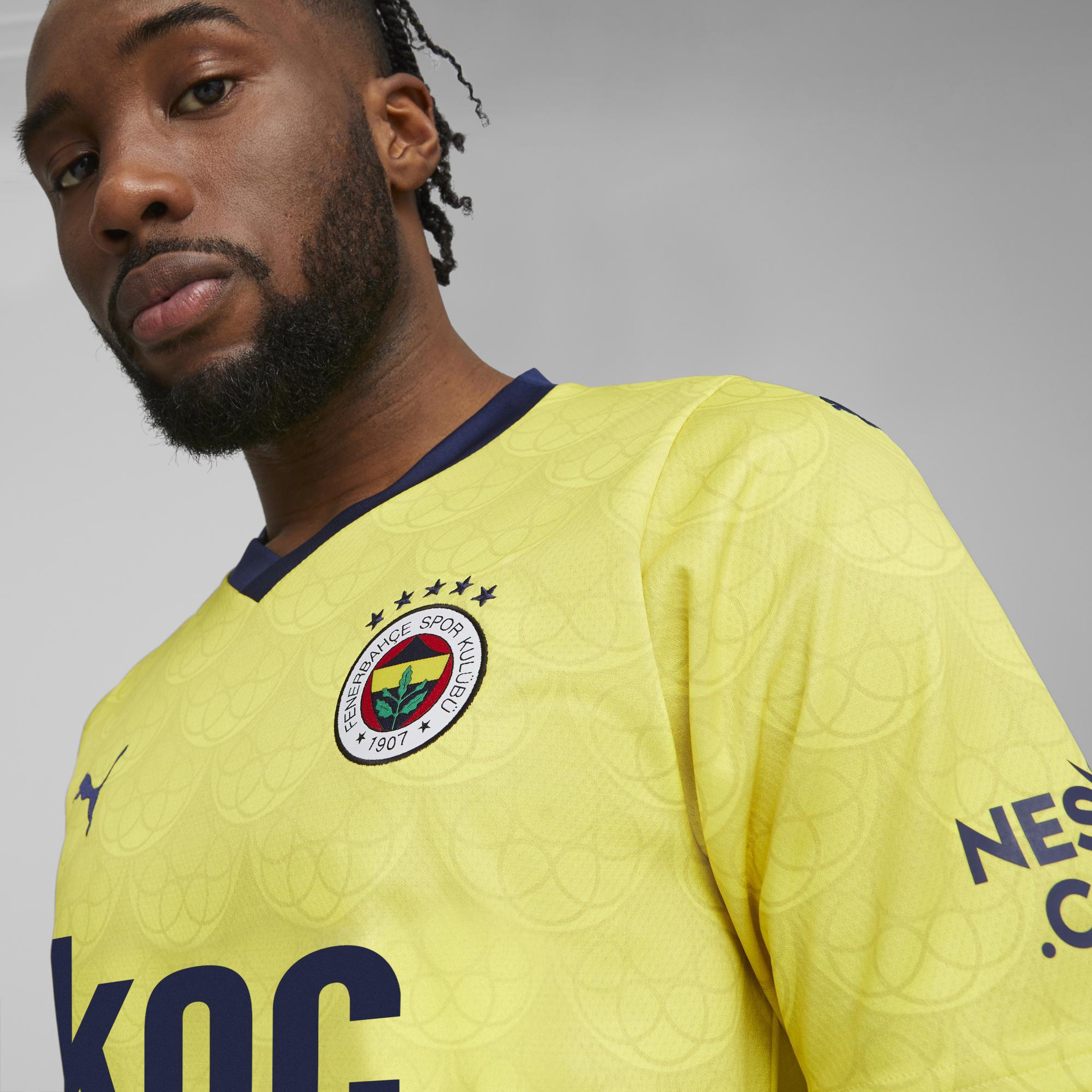 Puma Fenerbahçe 23/24 Erkek Sarı Futbol Forması