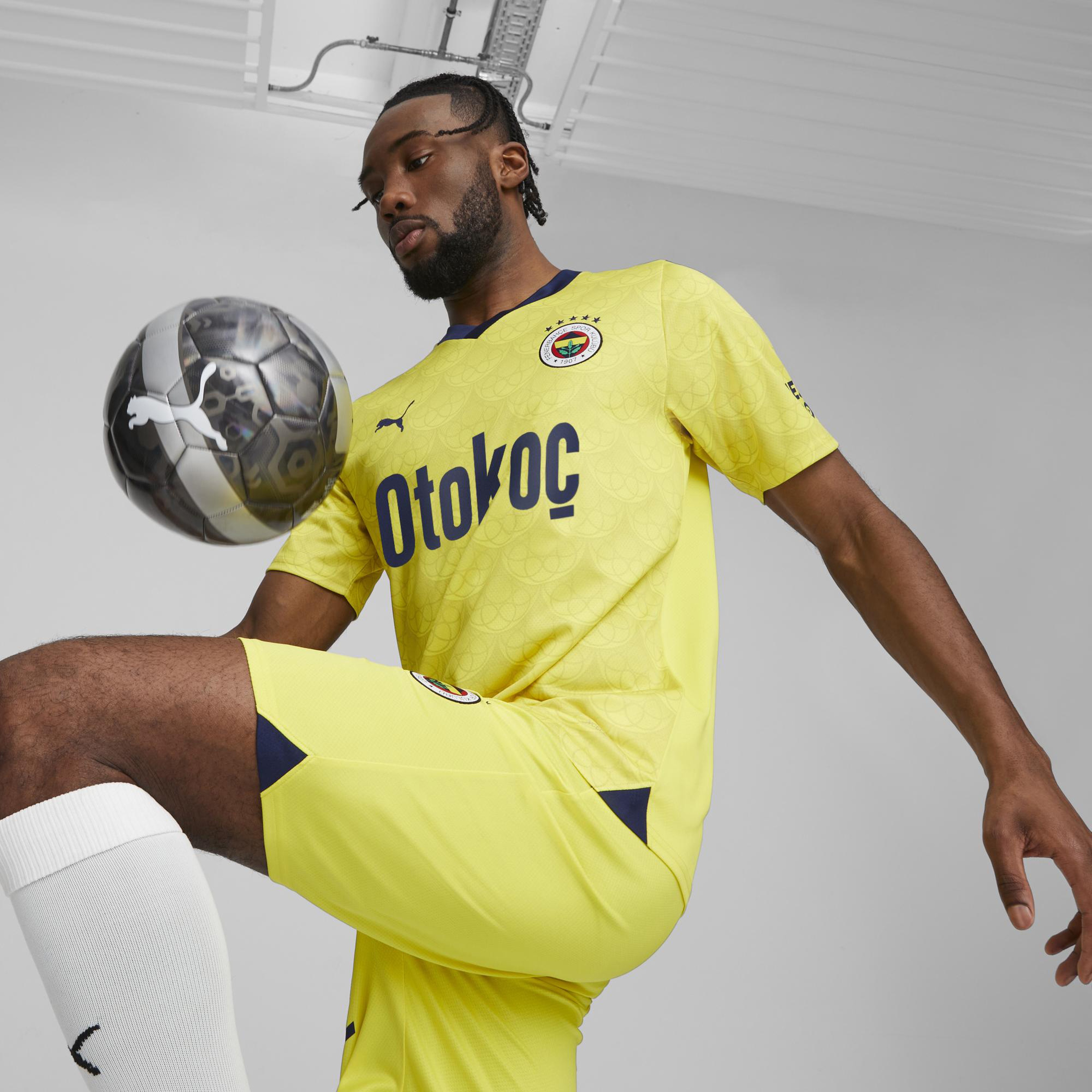 Puma Fenerbahçe 23/24 Erkek Sarı Futbol Forması