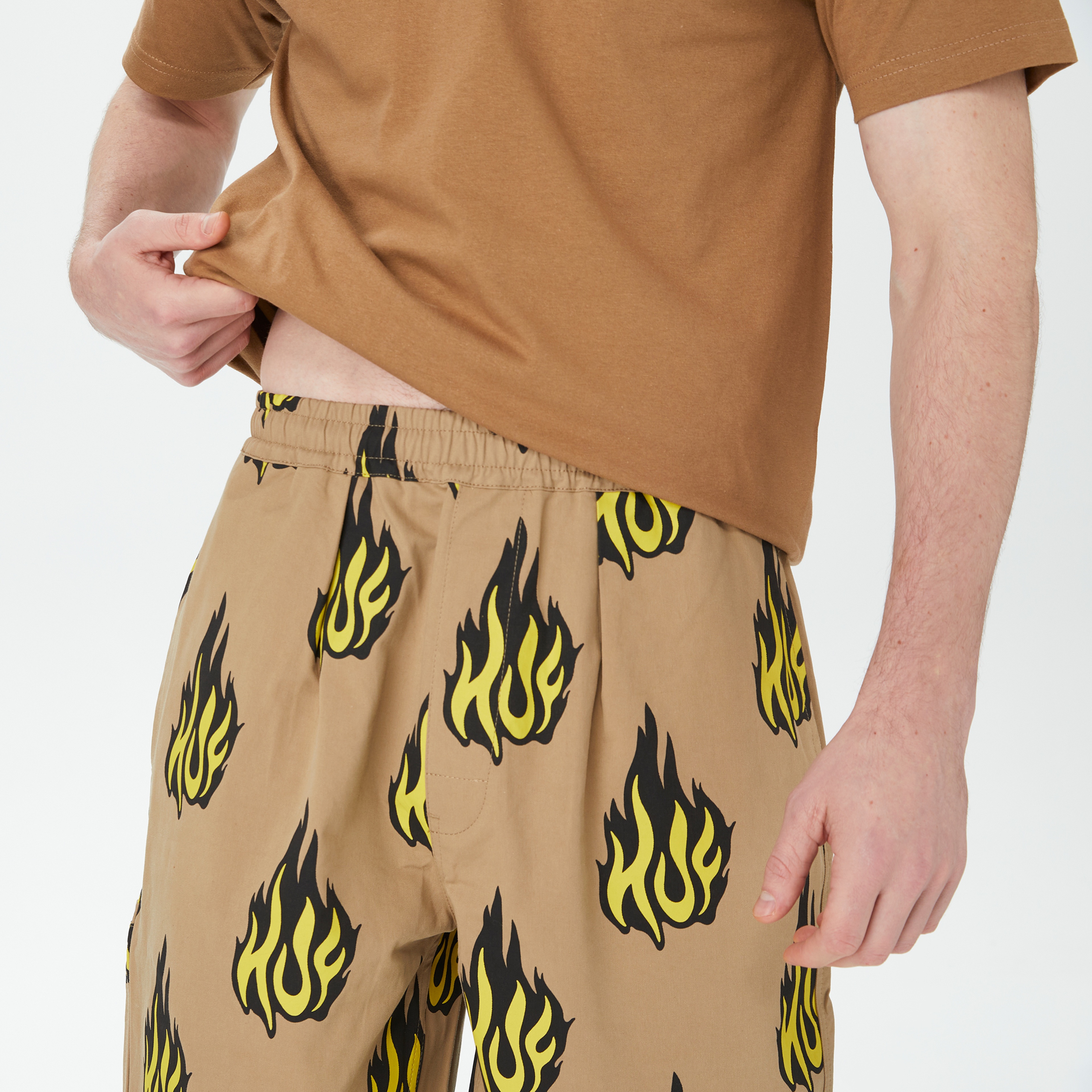 HUF Flamin Easy Erkek Bej Pantolon