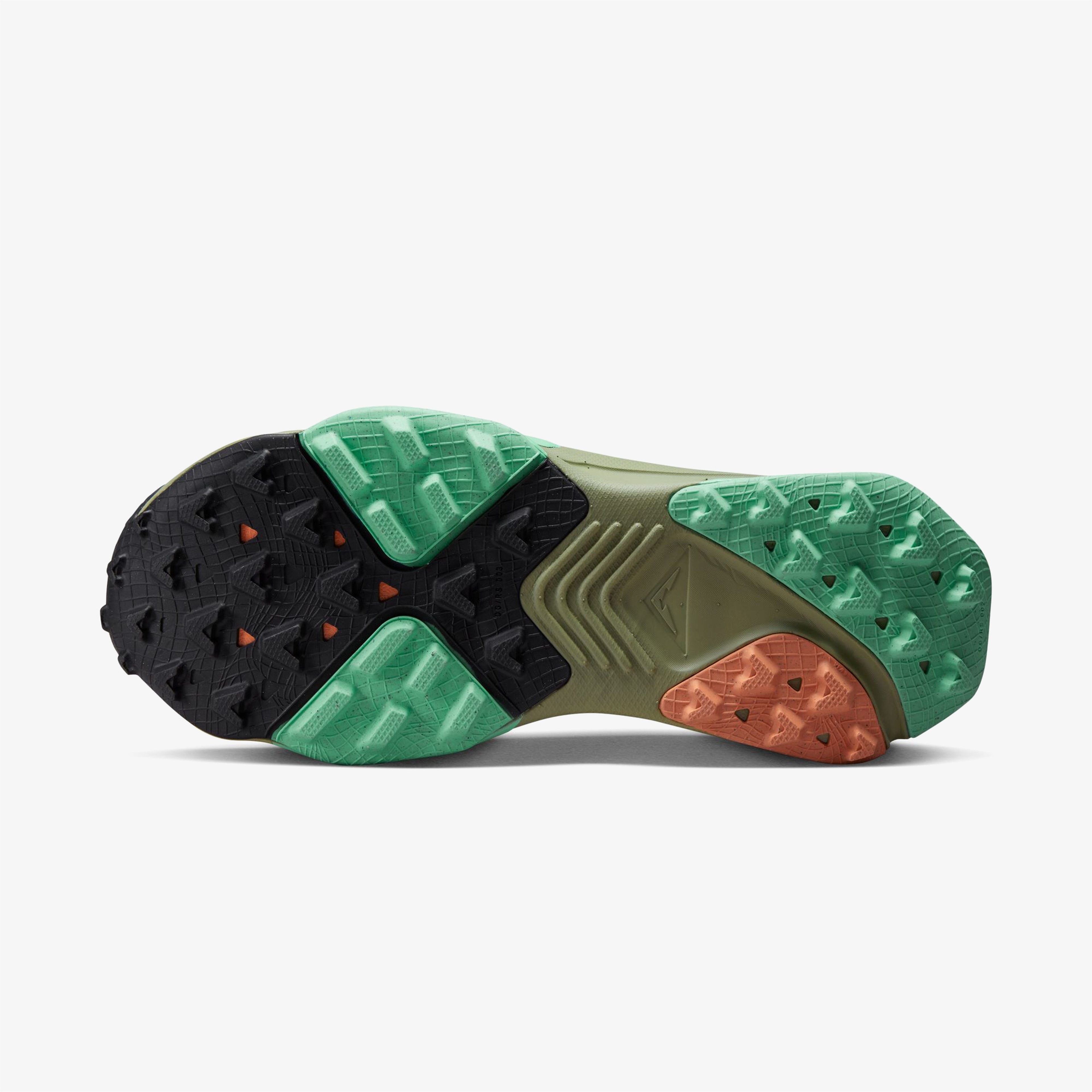 Nike ZoomX Zegama Trail Kadın Yeşil Koşu Ayakkabısı