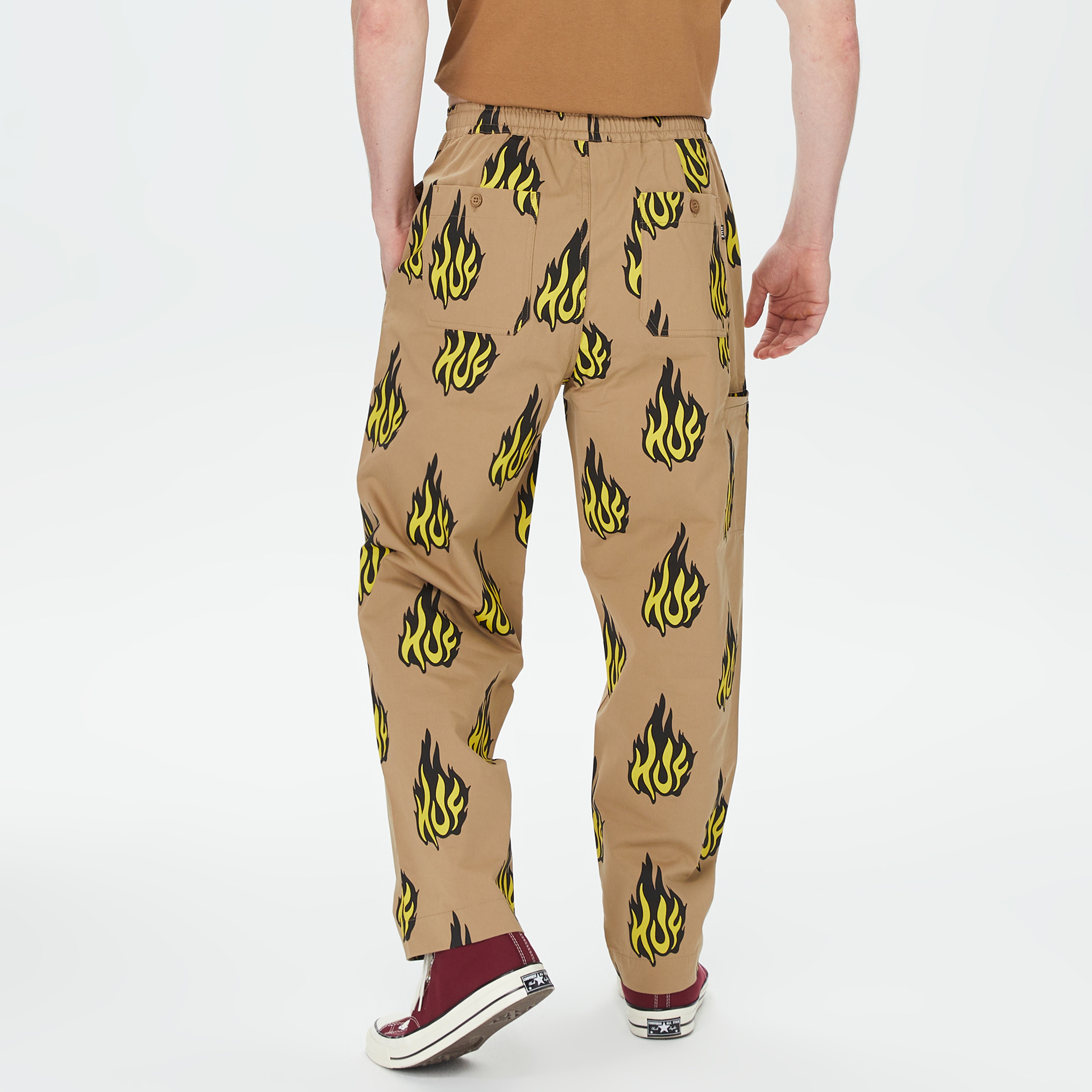 HUF Flamin Easy Erkek Bej Pantolon