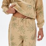 HUF Plantlife Polar Erkek Siyah Eşofman Altı