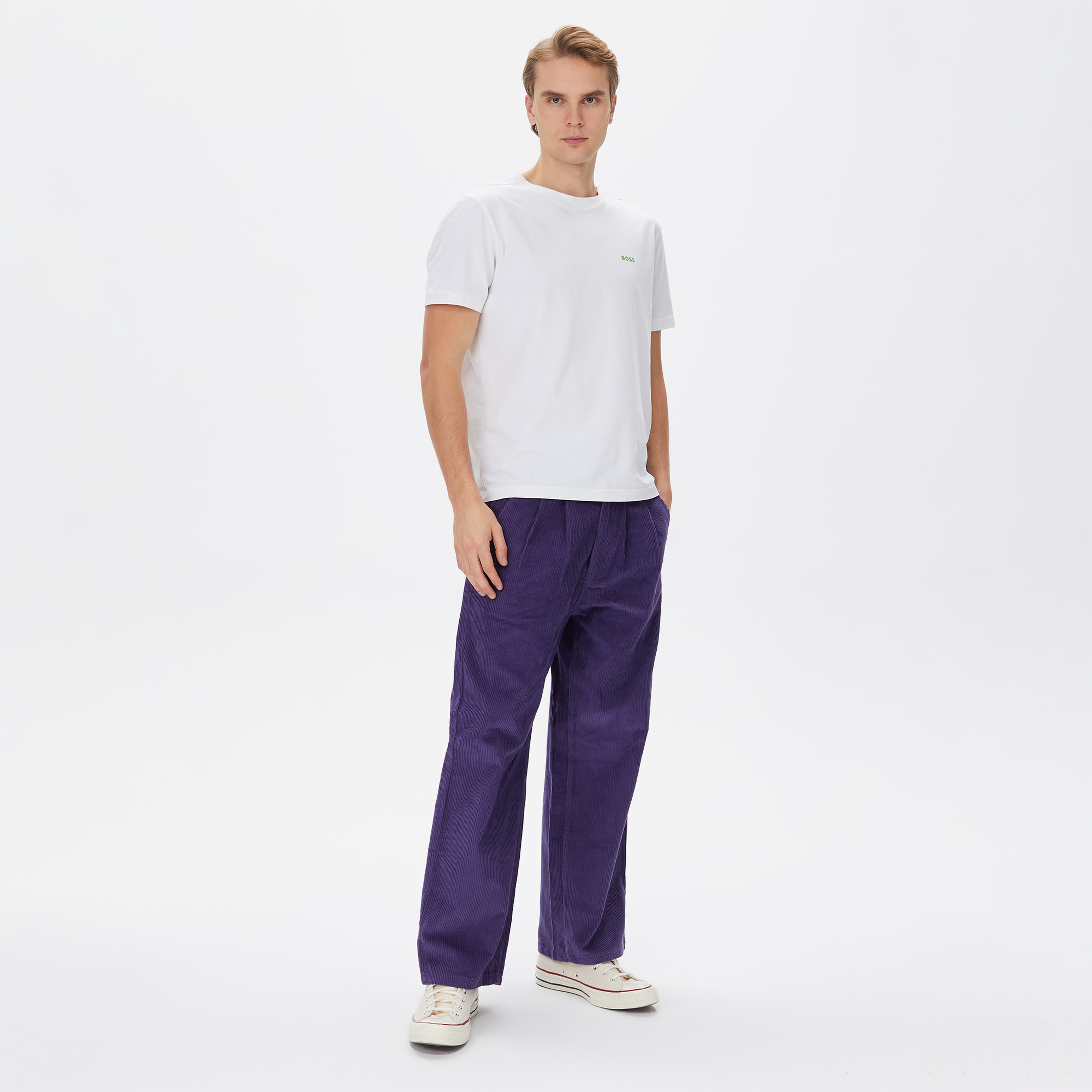 The Hundreds Cord Erkek Mor Pantolon