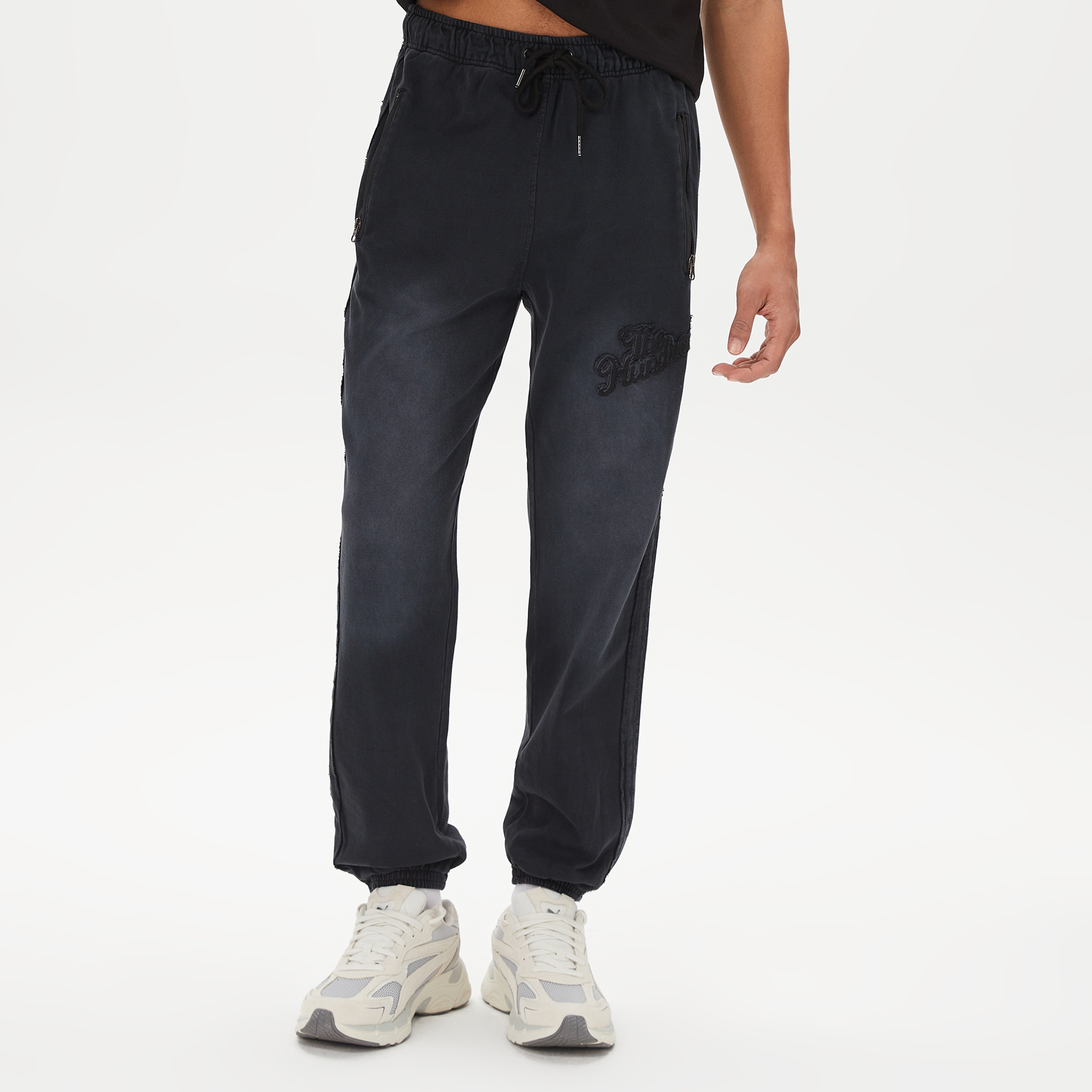 The Hundreds Edge Erkek Siyah Eşofman Altı