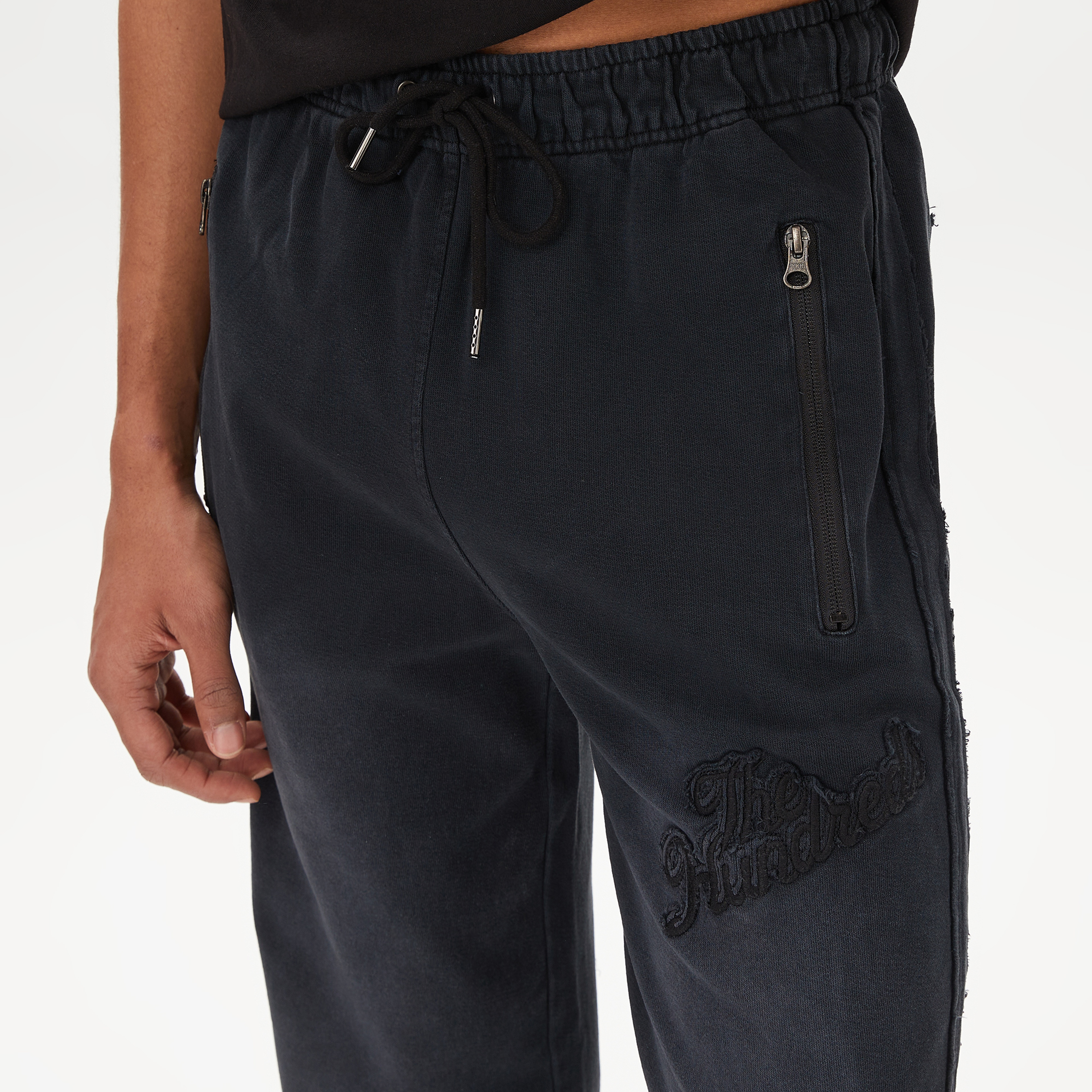 The Hundreds Edge Erkek Siyah Eşofman Altı