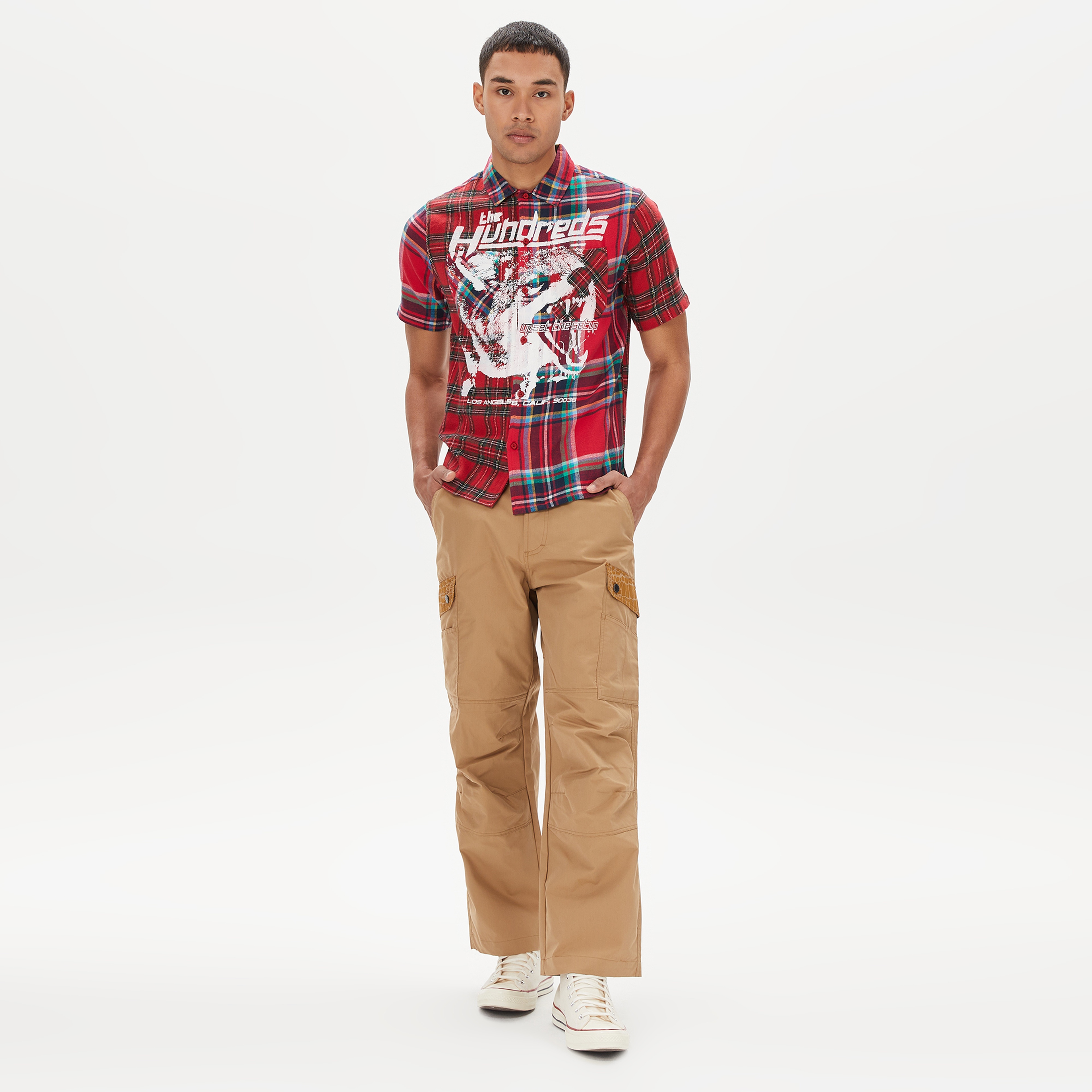 The Hundreds Wetlands Cargo Erkek Haki Pantolon