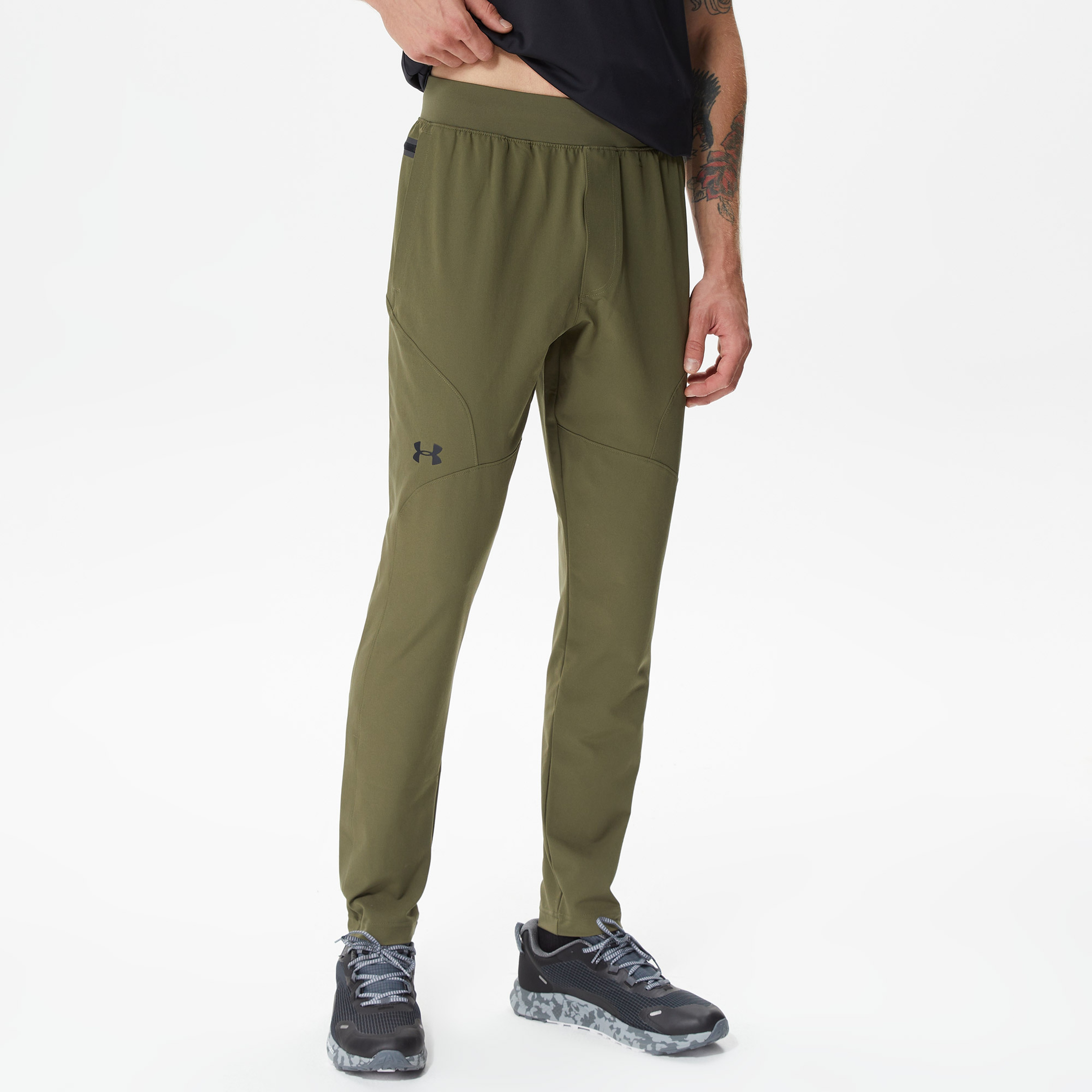 Under Armour Unstoppable Tapered  Erkek Yeşil Eşofman Altı