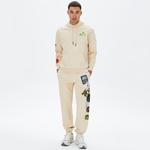 Market Hard Sweat Erkek Krem Eşofman Altı