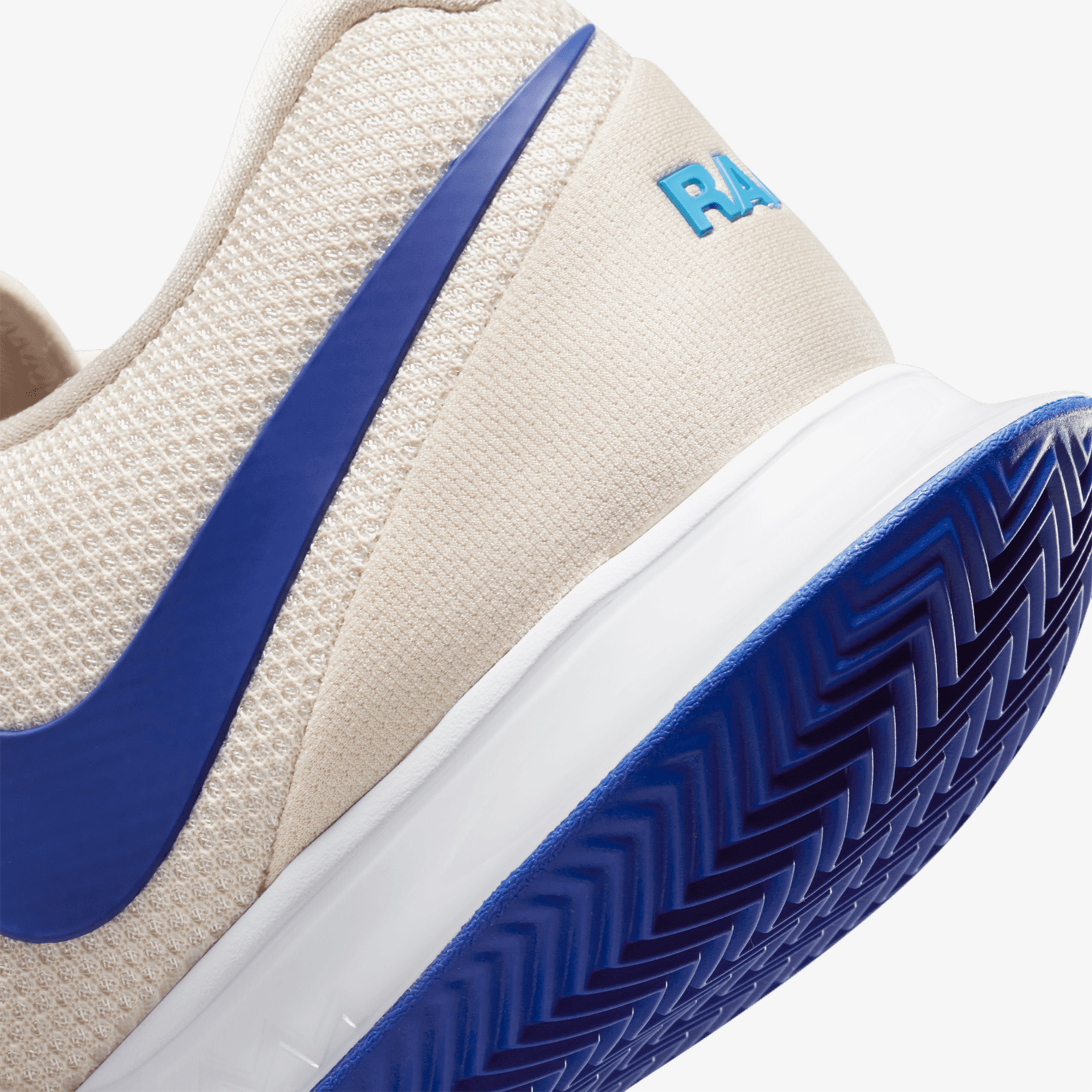 Nike Court Air Zoom Vapor Cage 4 Erkek Bej Tenis Ayakkabısı