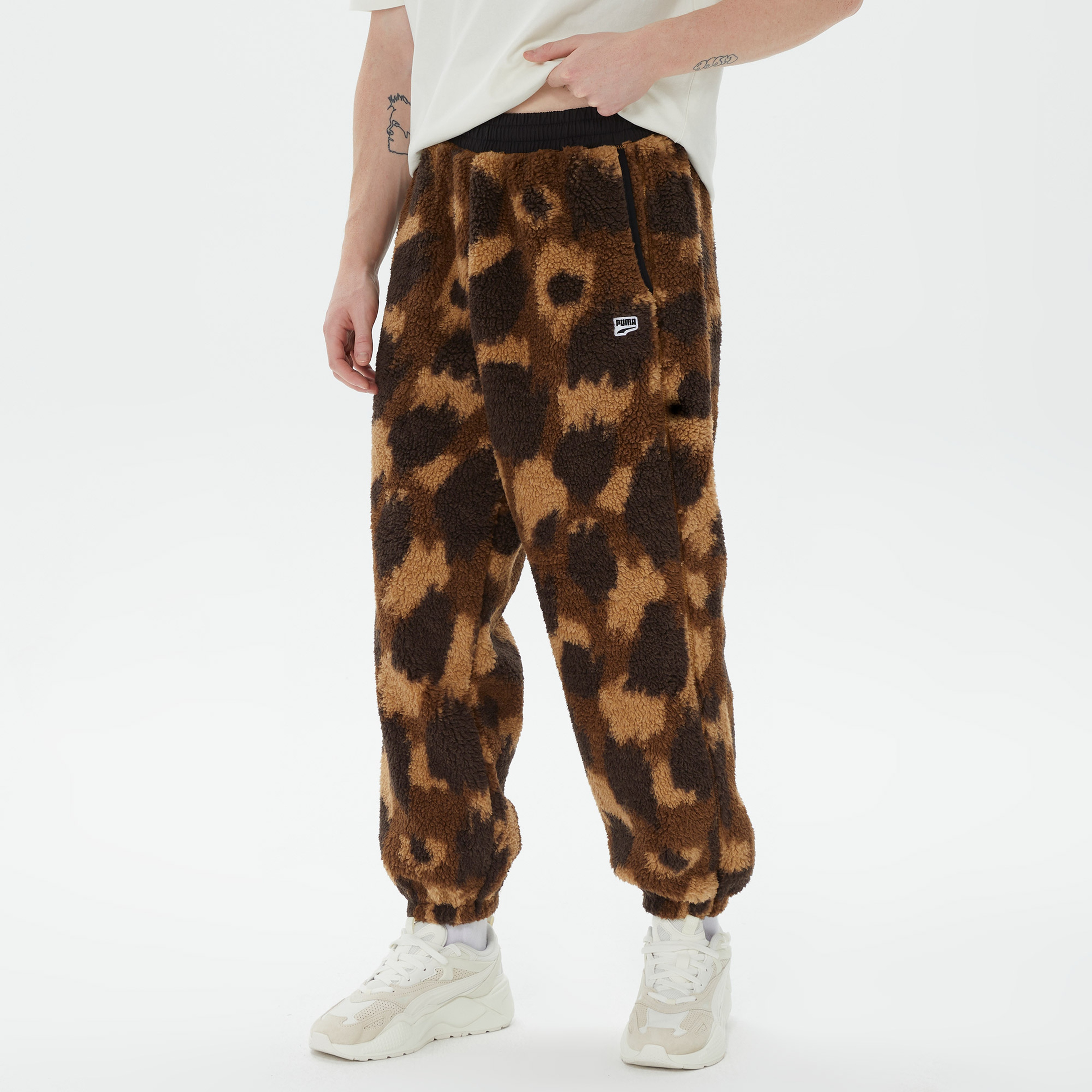 Puma Downtown Erkek Kahverengi Eşofman Altı