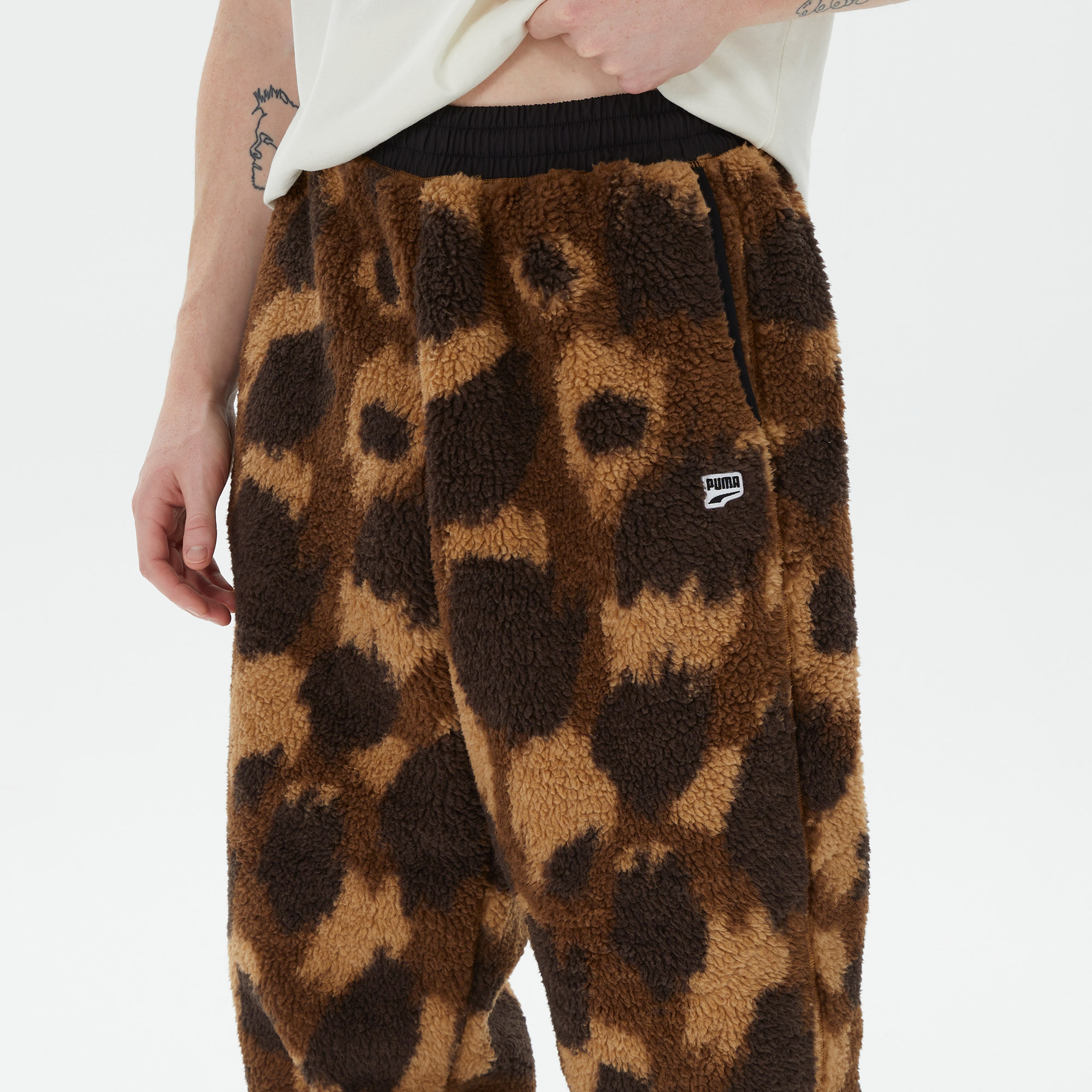 Puma Downtown Erkek Kahverengi Eşofman Altı