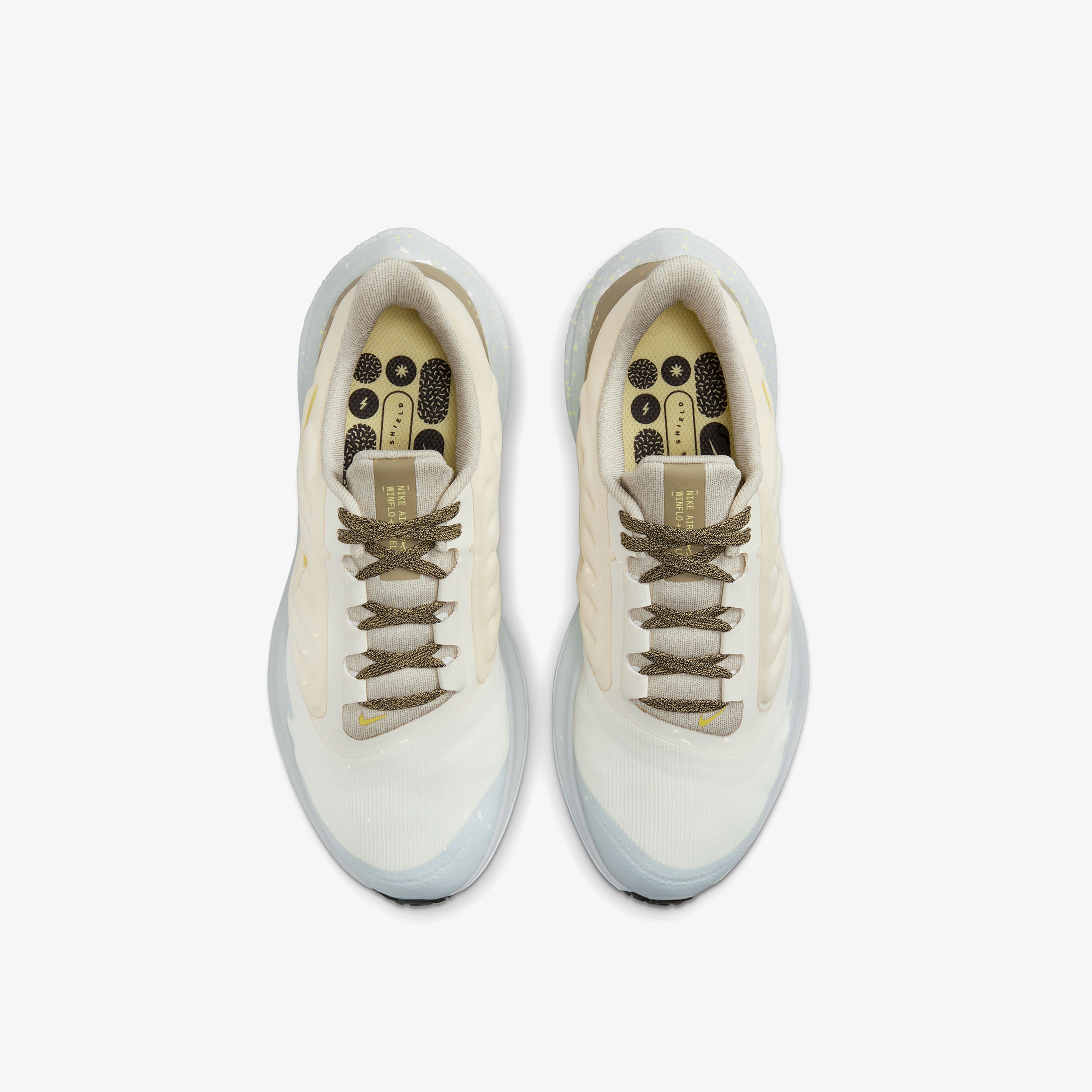 Nike Air Winflo 9 Shield Kadın Bej Koşu Ayakkabısı