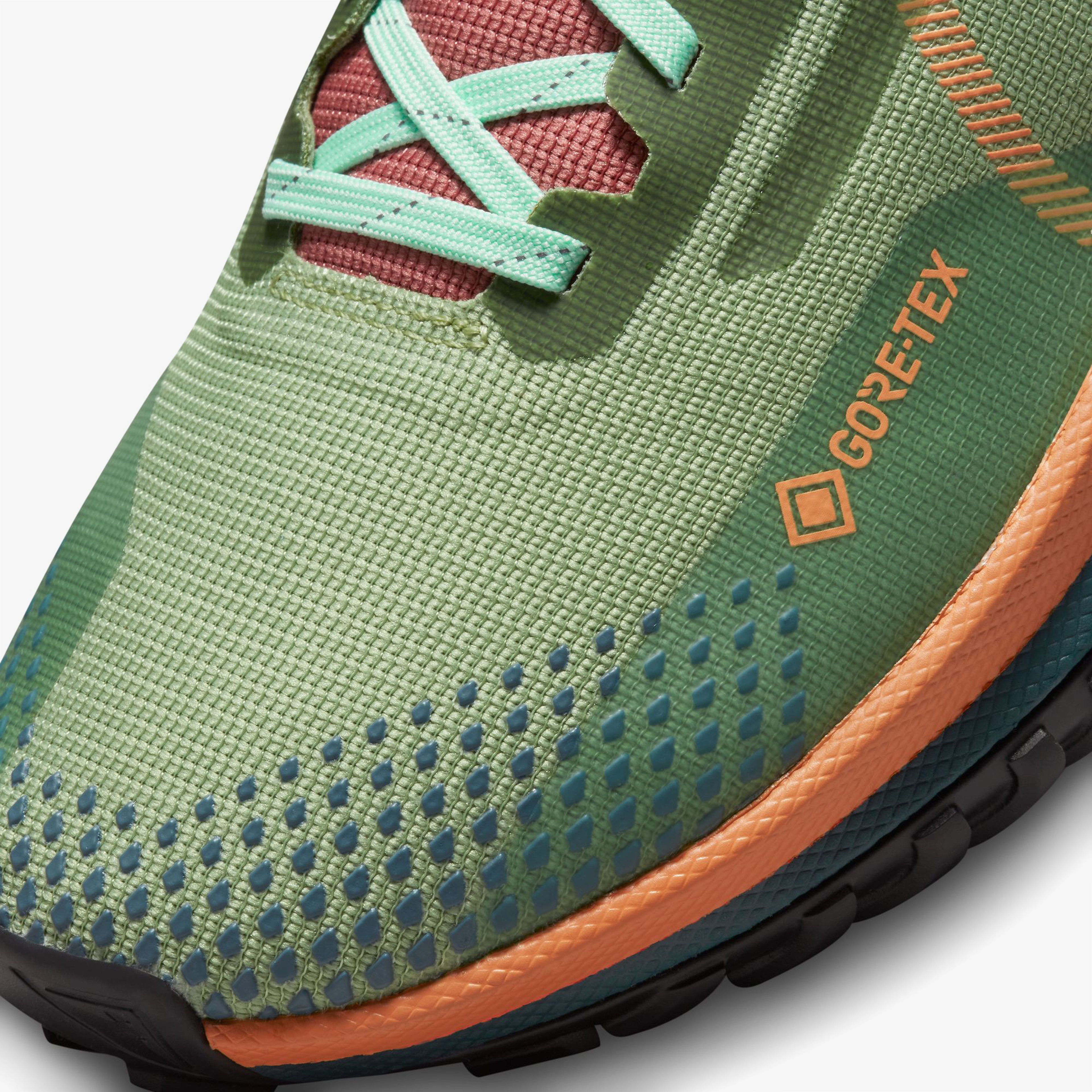 Nike React Pegasus Trail 4 Gore-Tex Kadın Yeşil Koşu Ayakkabısı