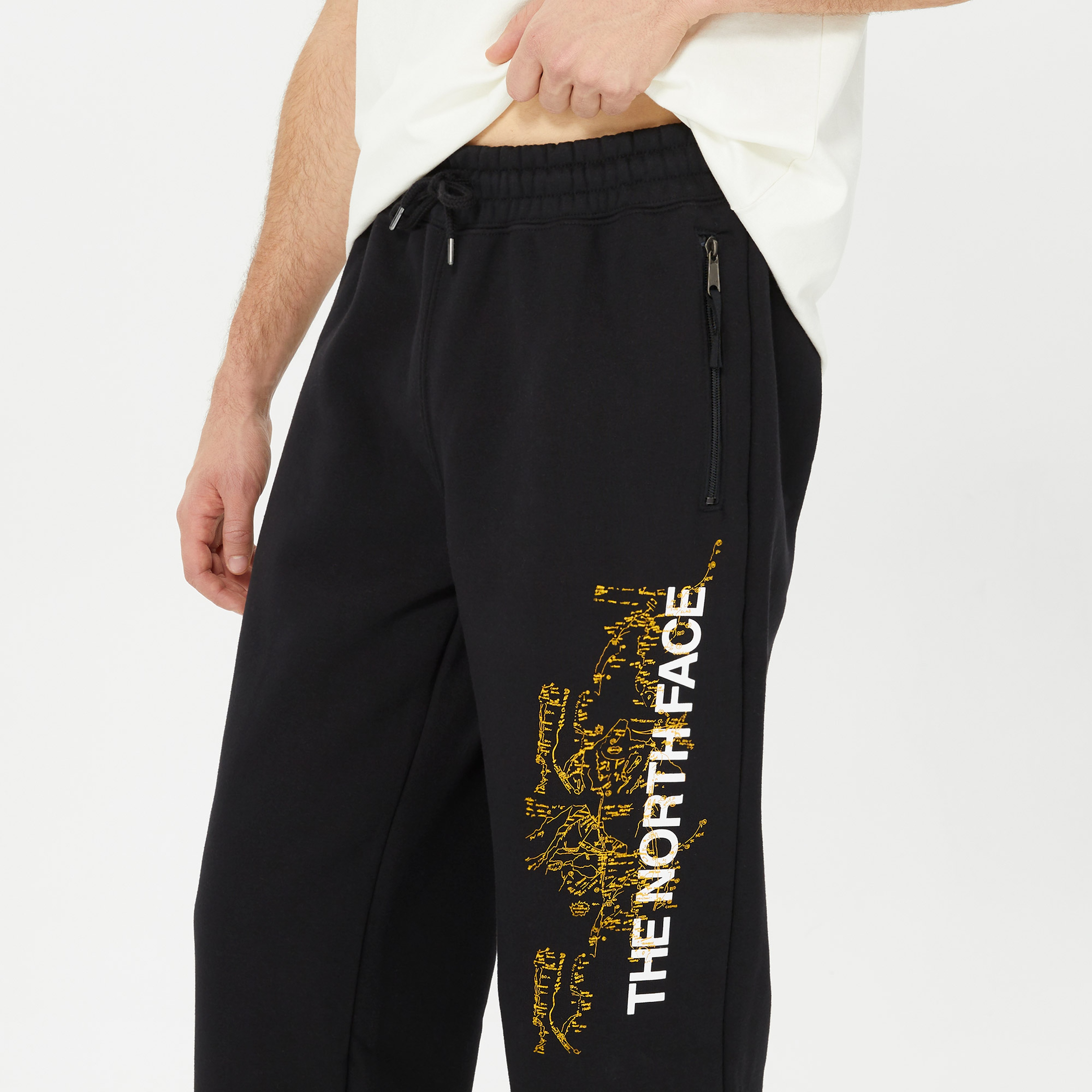 The North Face Heavyweight Relaxed Fit Erkek Siyah Eşofman Altı