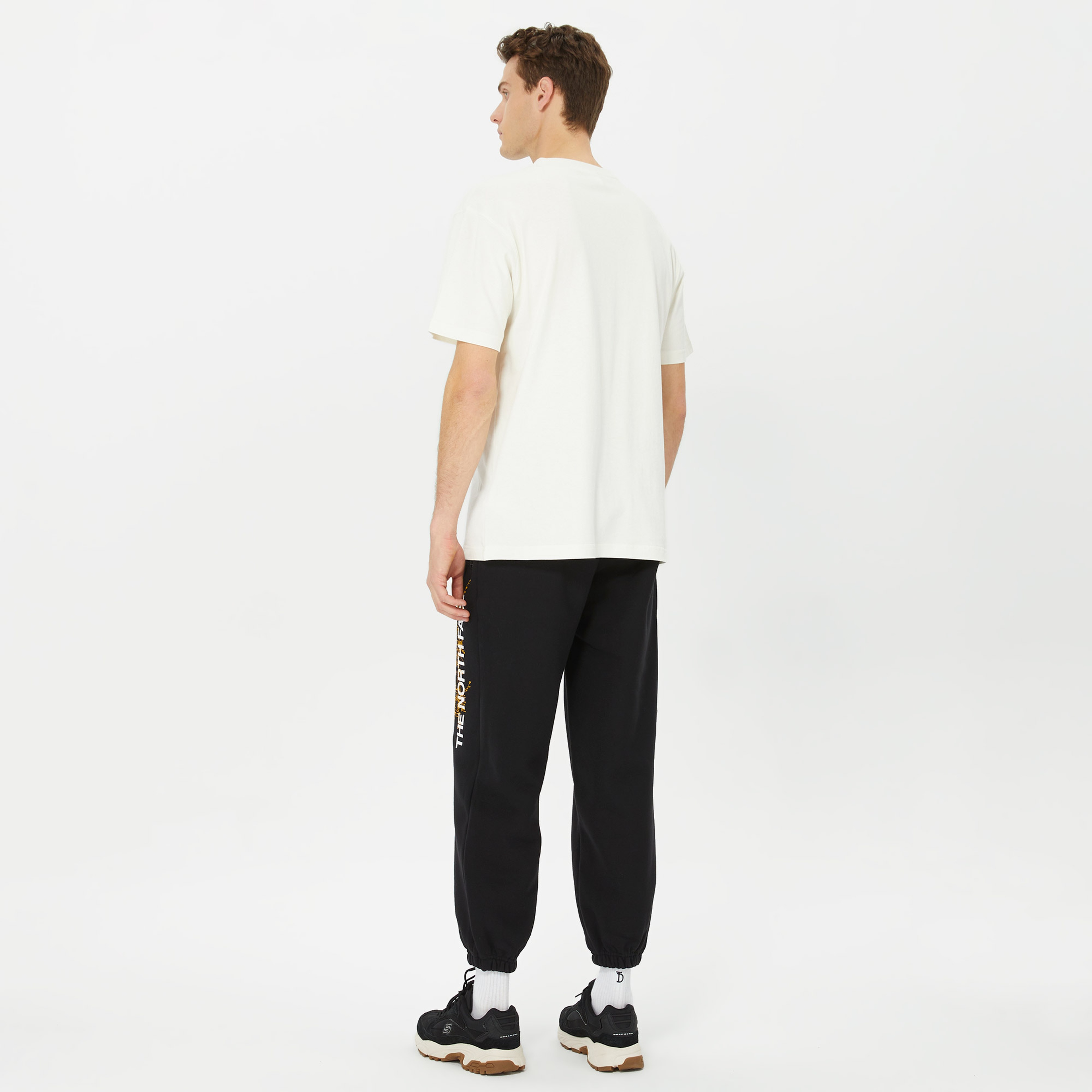 The North Face Heavyweight Relaxed Fit Erkek Siyah Eşofman Altı