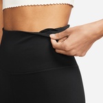 Nike One Dri-FIT High-Rise Crop Kadın Siyah Tayt