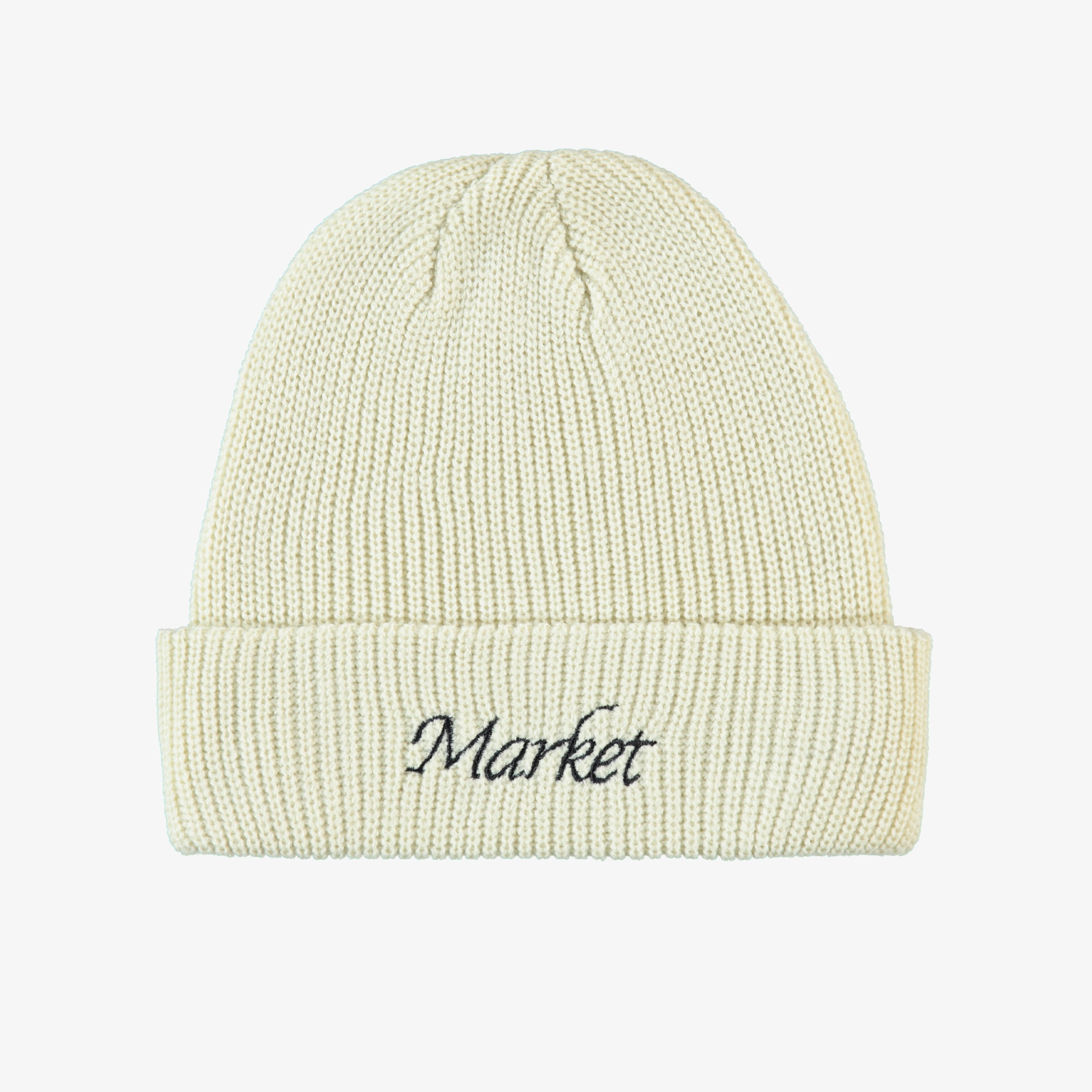 Market Smiley Upside Down Erkek Krem Bere