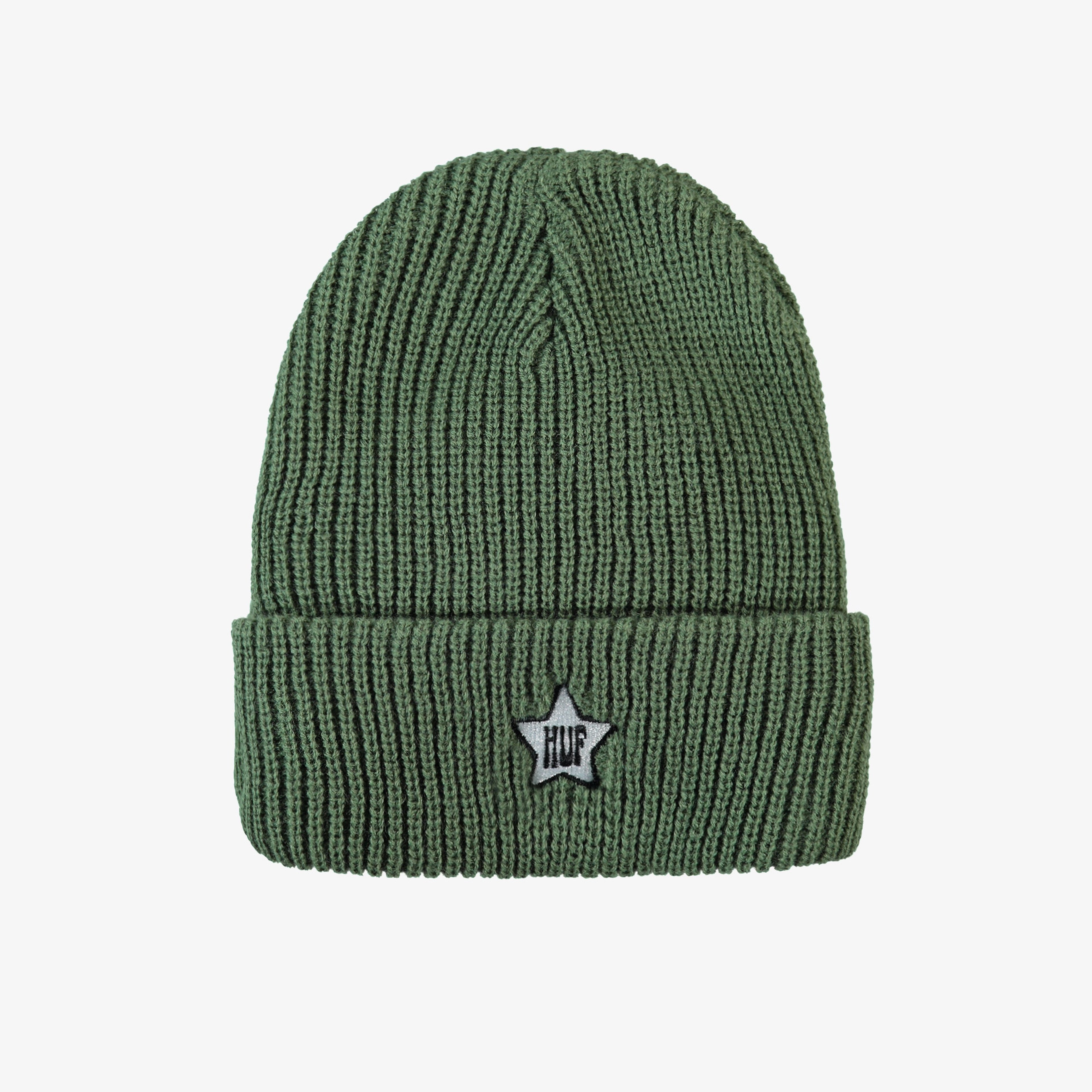 HUF One Star Visor Erkek Yeşil Bere