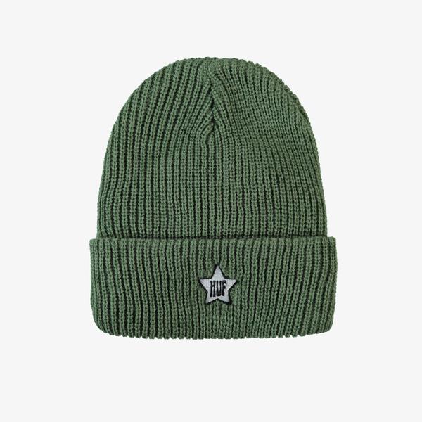 HUF One Star Visor Erkek Yeşil Bere