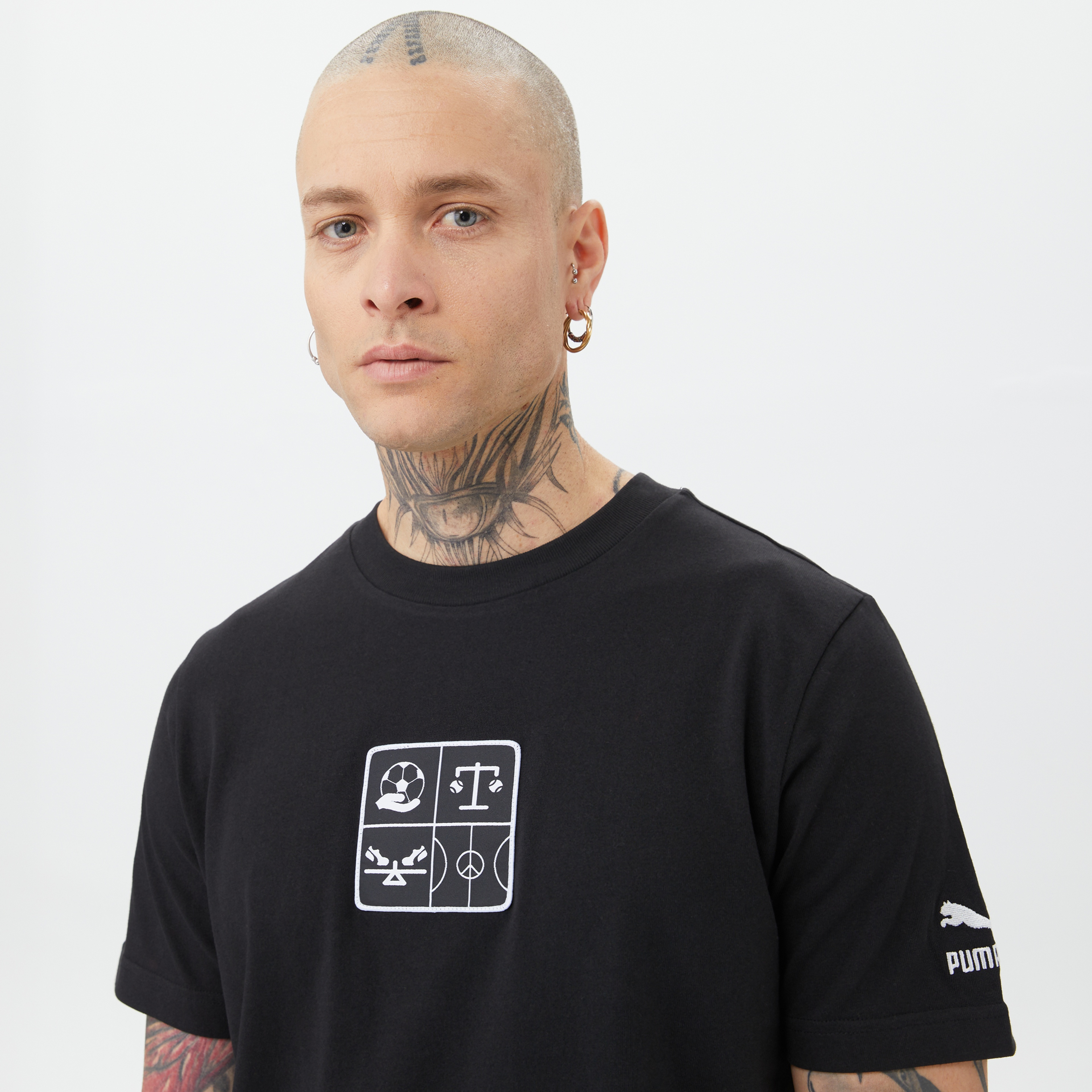 Puma Classics Erkek Siyah T-Shirt