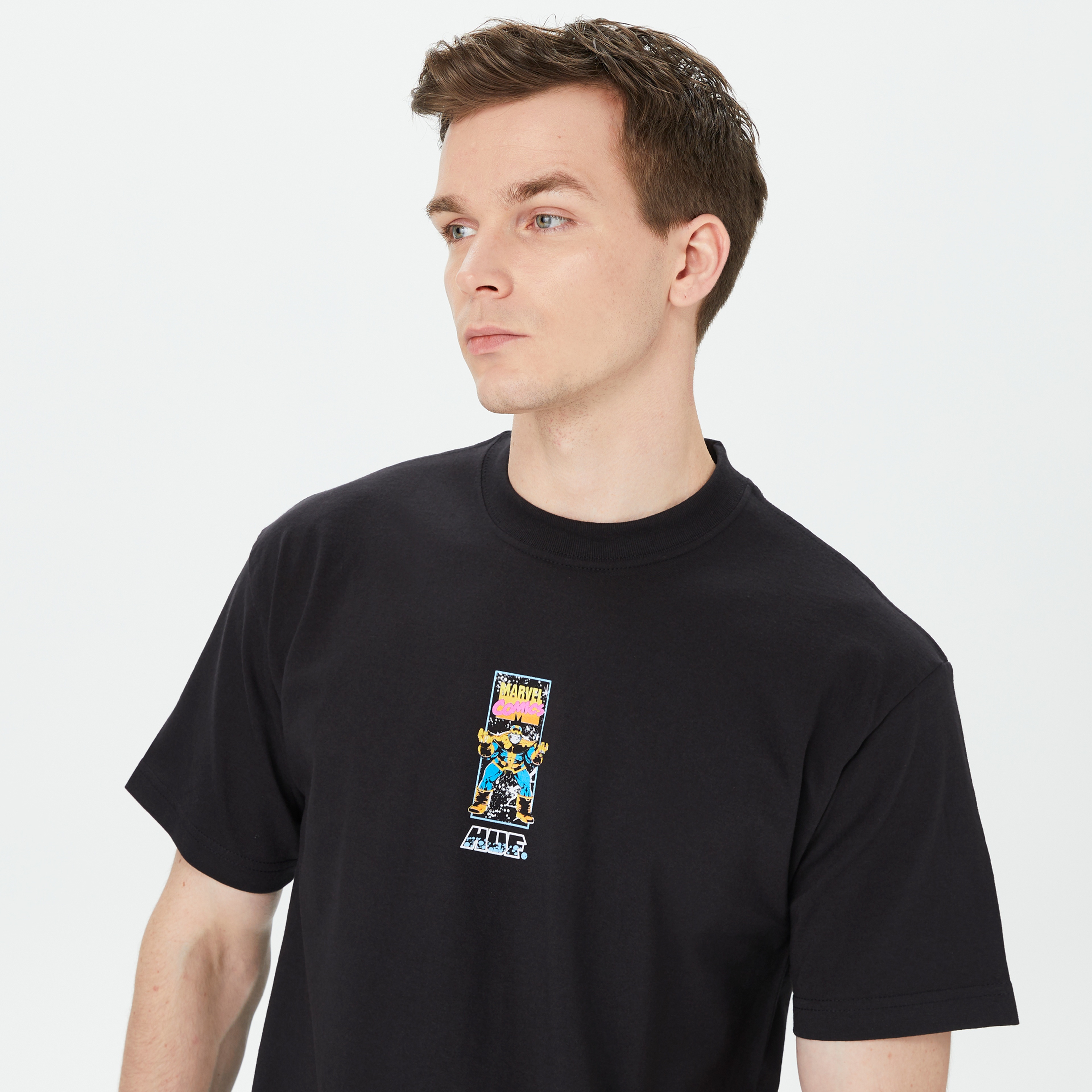 HUF OH SNAP Erkek Siyah T-Shirt