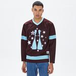 HUF H Stardust Erkek Bordo Gömlek