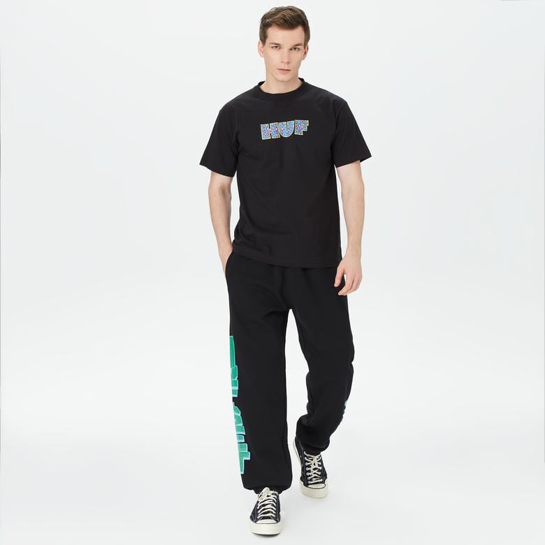 HUF Cheata Erkek Siyah T-Shirt