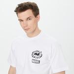 HUF Galactic Tees Erkek Beyaz T-Shirt